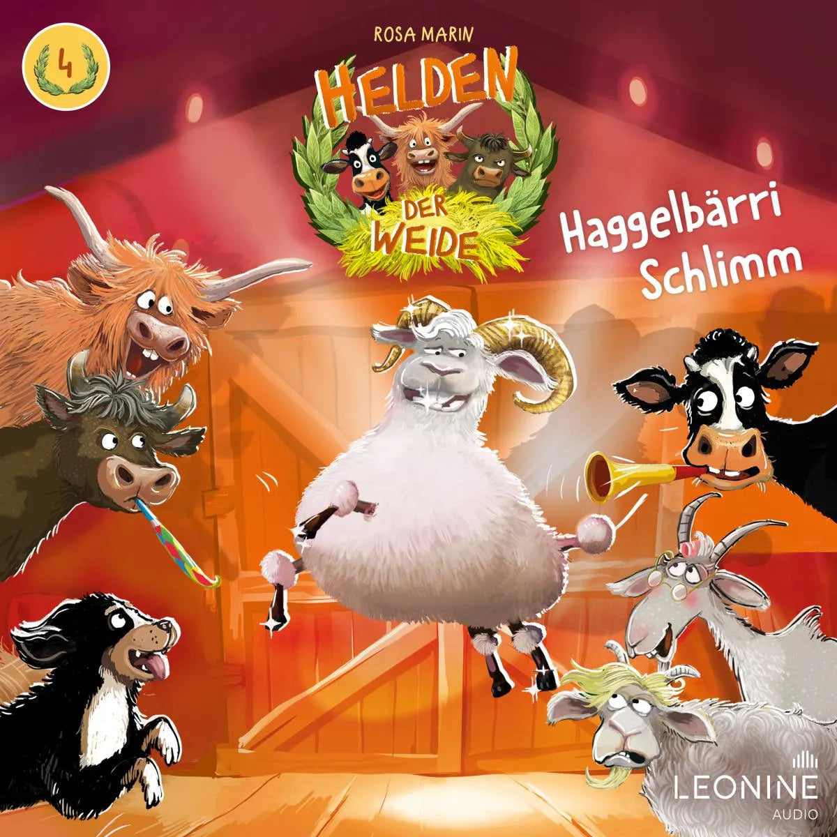 Cover: Helden der Weide - Haggelbärri Schlimm (Hörbuch Download) von Rosa Marin