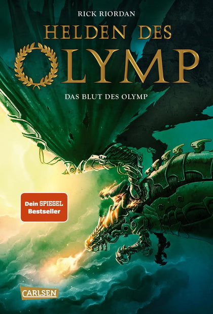 Buchcover von 'Helden des Olymp 5: Das Blut des Olymp' - Gebundene Ausgabe von Rick Riordan