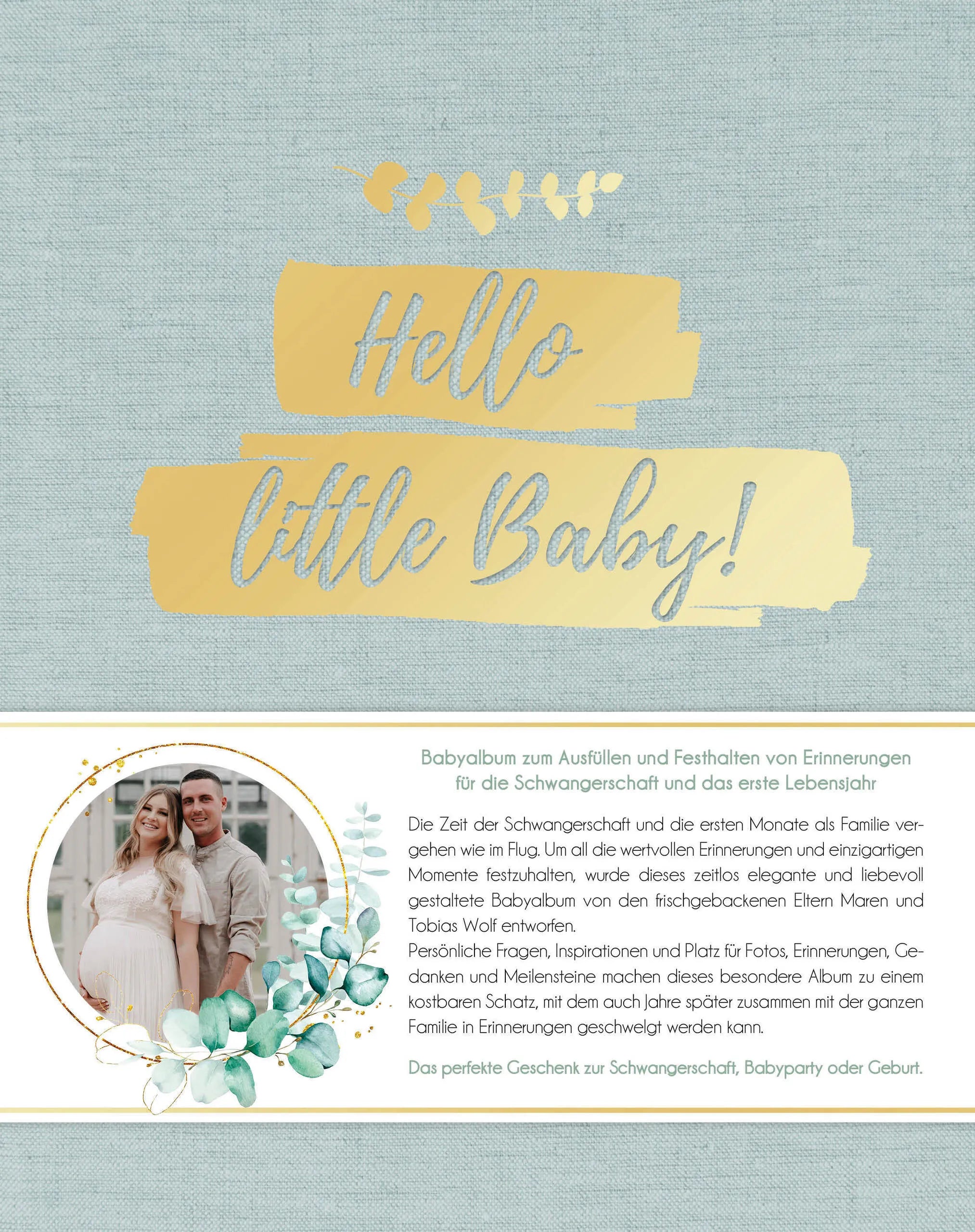 Buchcover von 'Hello little Baby!' - Gebundene Ausgabe von Maren Wolf