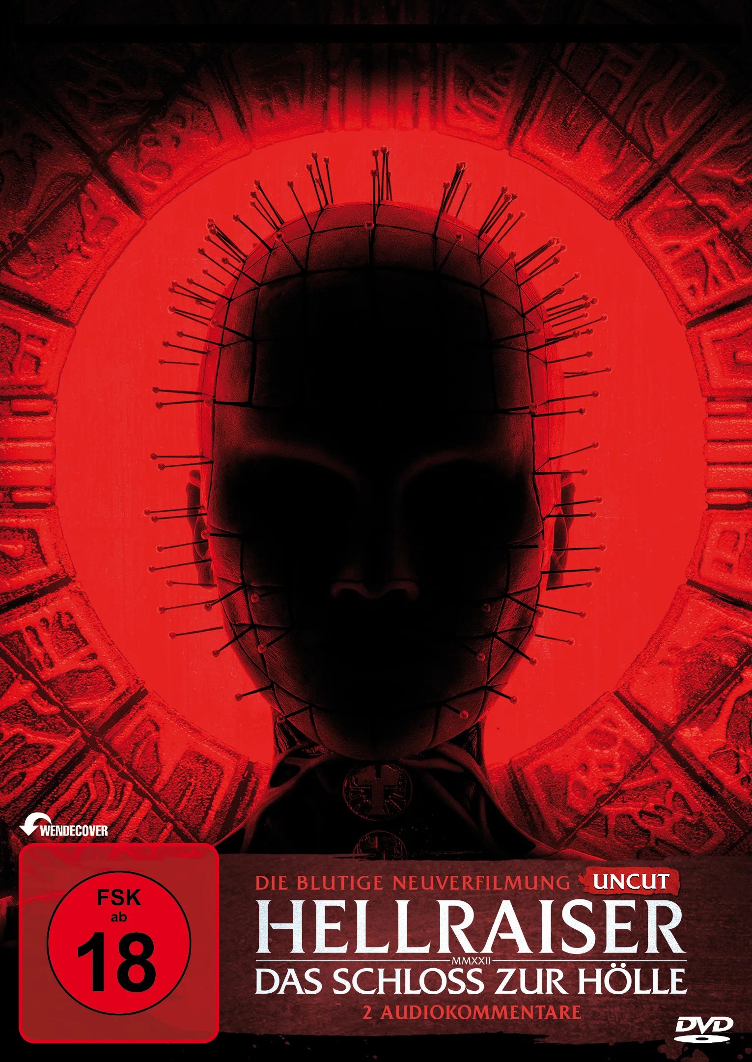 DVD-Cover: Hellraiser - Das Schloss zur Hölle. Regie: David Bruckner
