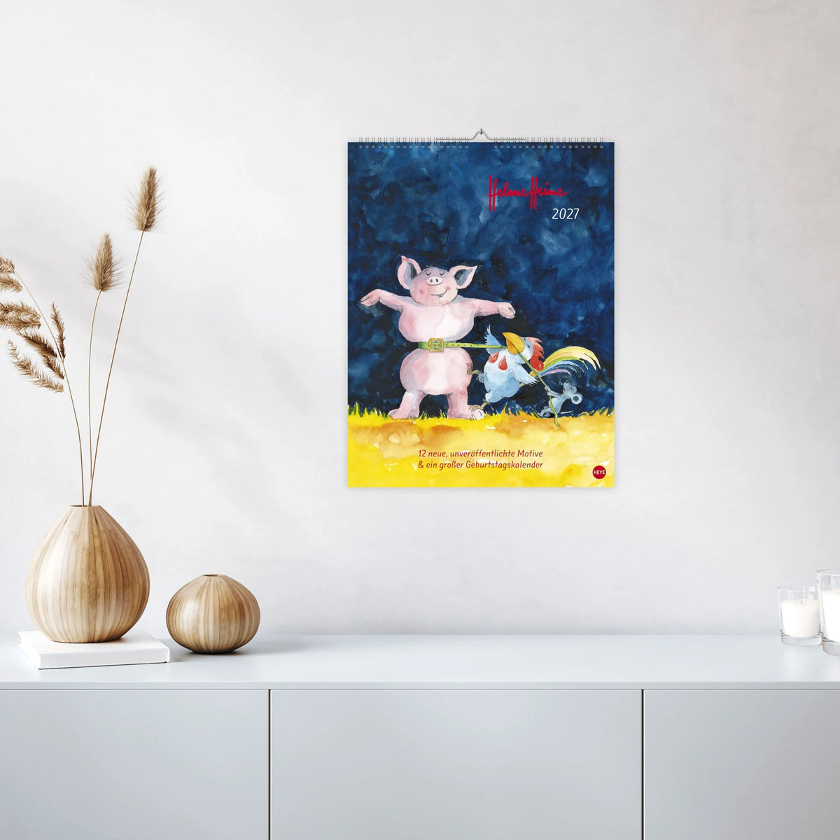 Helme Heine: Edition Kalender 2027 – Ansicht