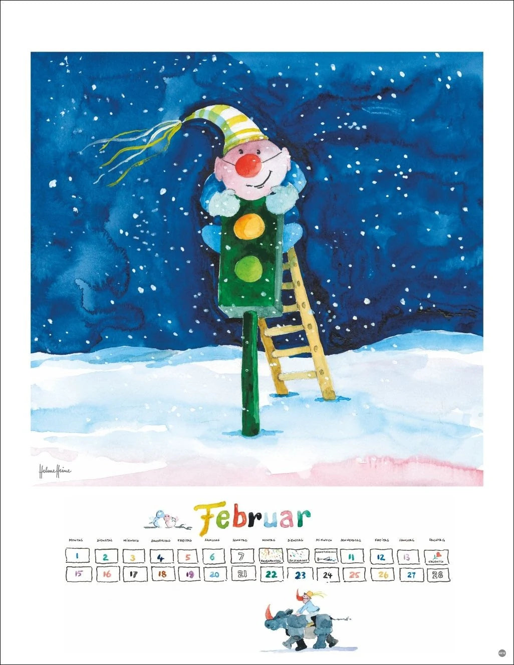 Helme Heine: Edition Kalender 2027 – Ansicht