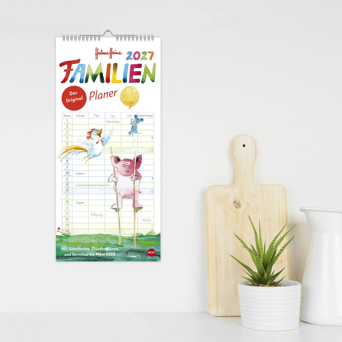 Helme Heine: Familienplaner 2027 – Ansicht