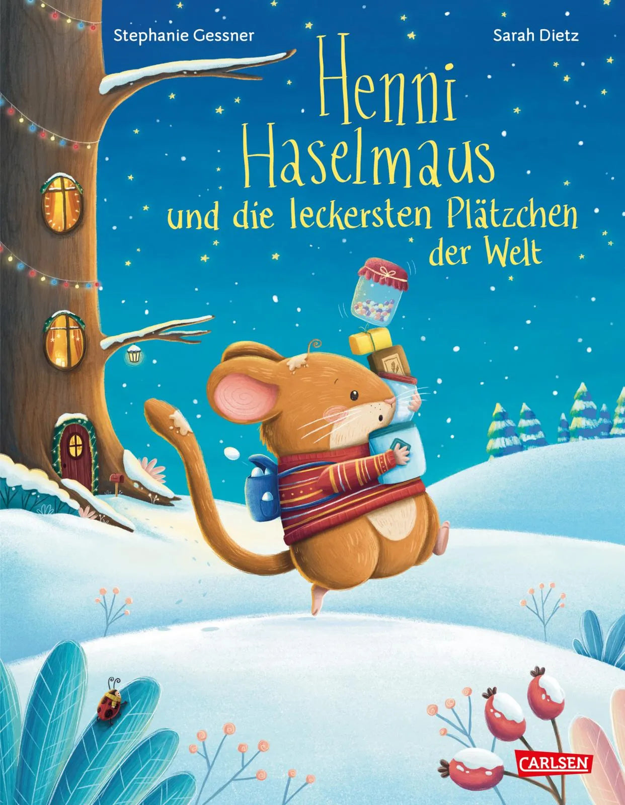 Buchcover von 'Henni Haselmaus und die leckersten Plätzchen der Welt' - Gebundene Ausgabe von Stephanie Gessner