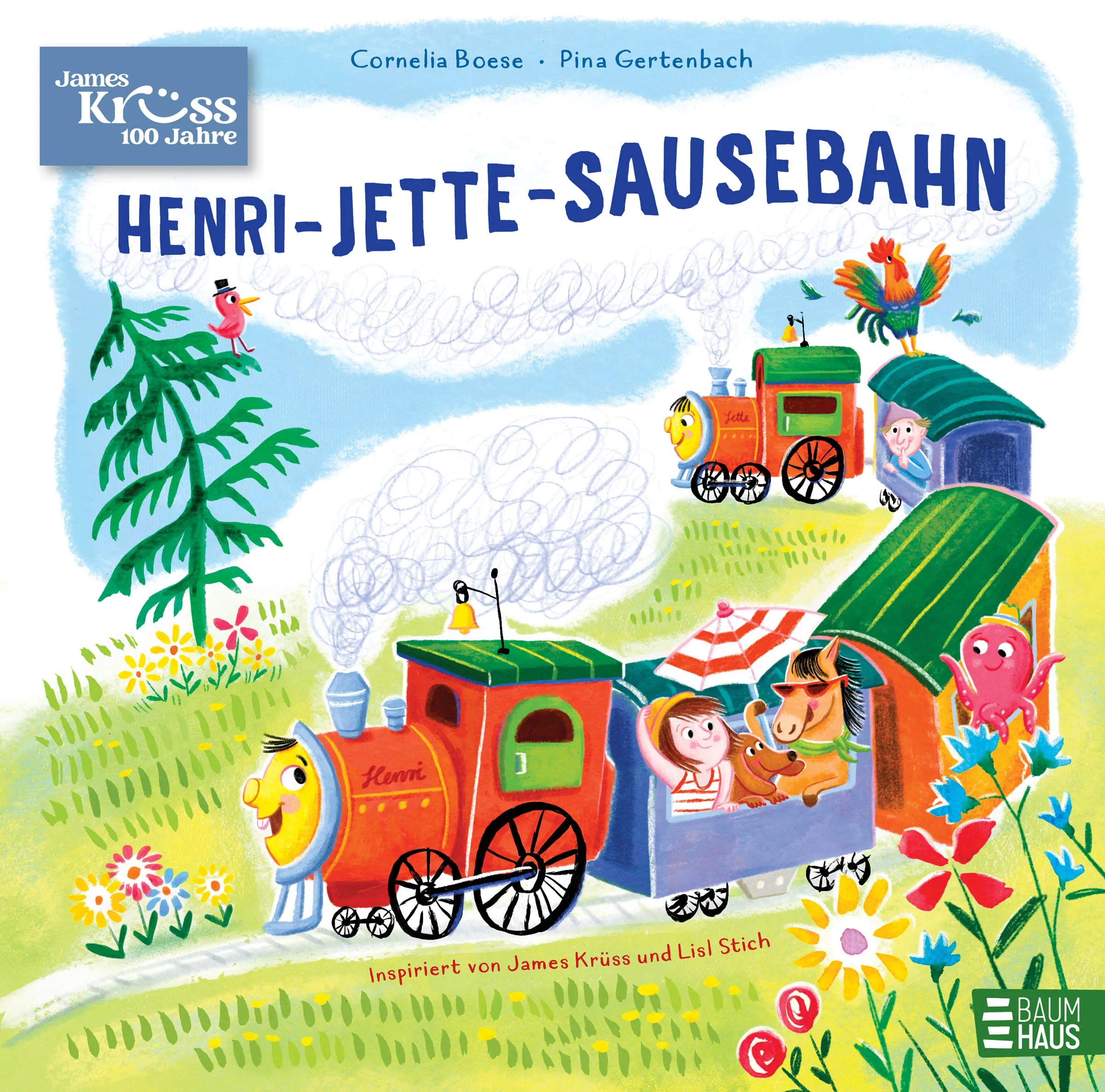 Buchcover von 'Henri-Jette-Sausebahn' - Gebundene Ausgabe von Cornelia Boese