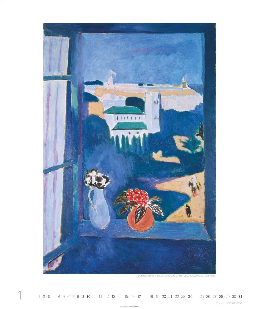 Henri Matisse Edition Kalender 2027 – Ansicht
