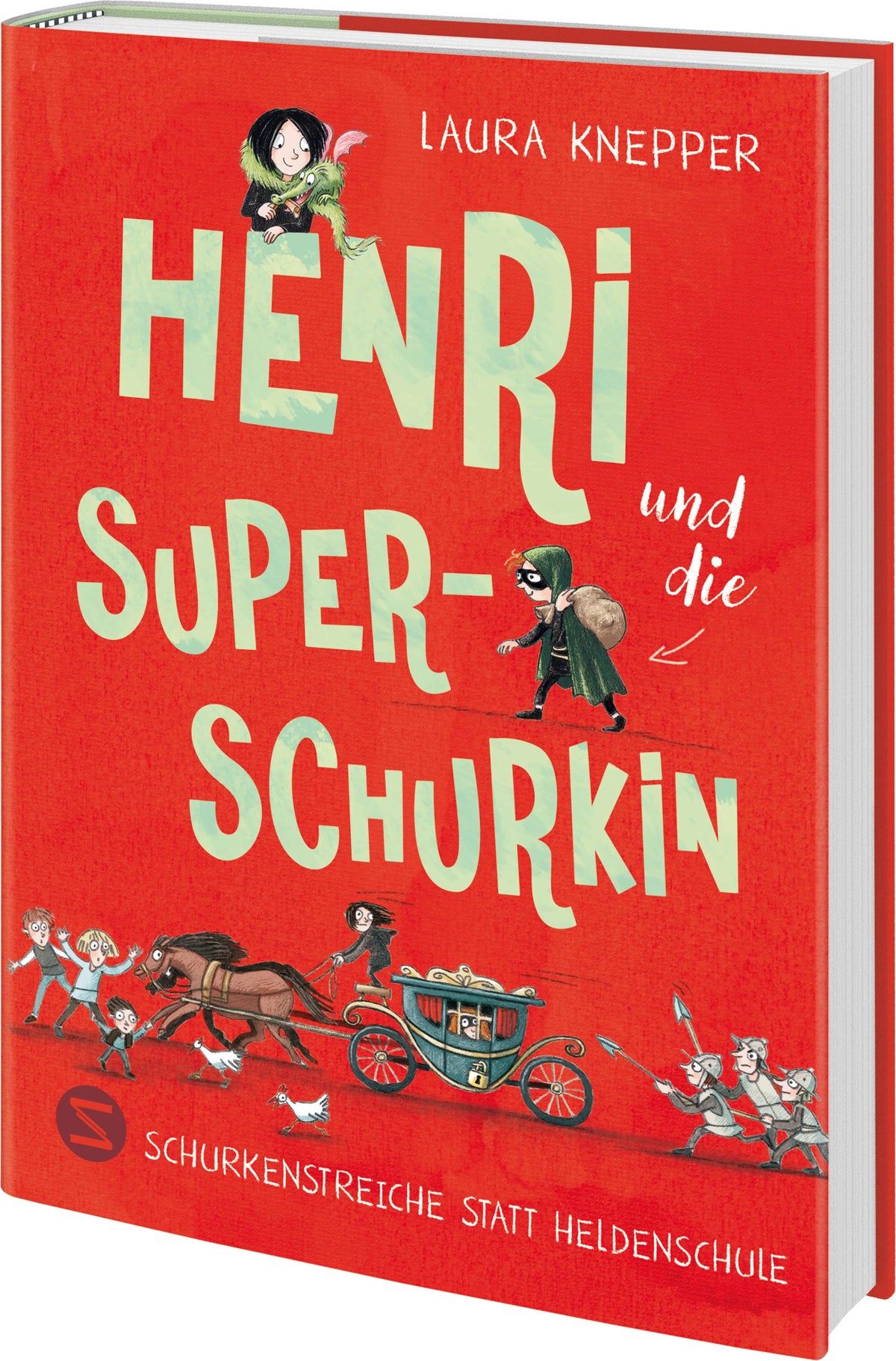 Detailansicht: Henri und die Superschurkin. Schurkenstreiche statt Heldenschule (Hardcover)