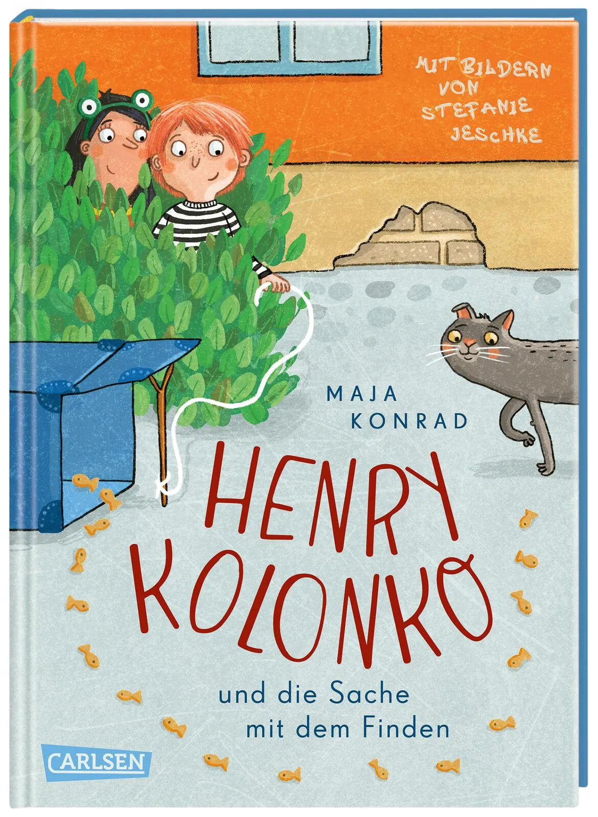 Buchcover von 'Henry Kolonko und die Sache mit dem Finden' - Gebundene Ausgabe von Maja Konrad