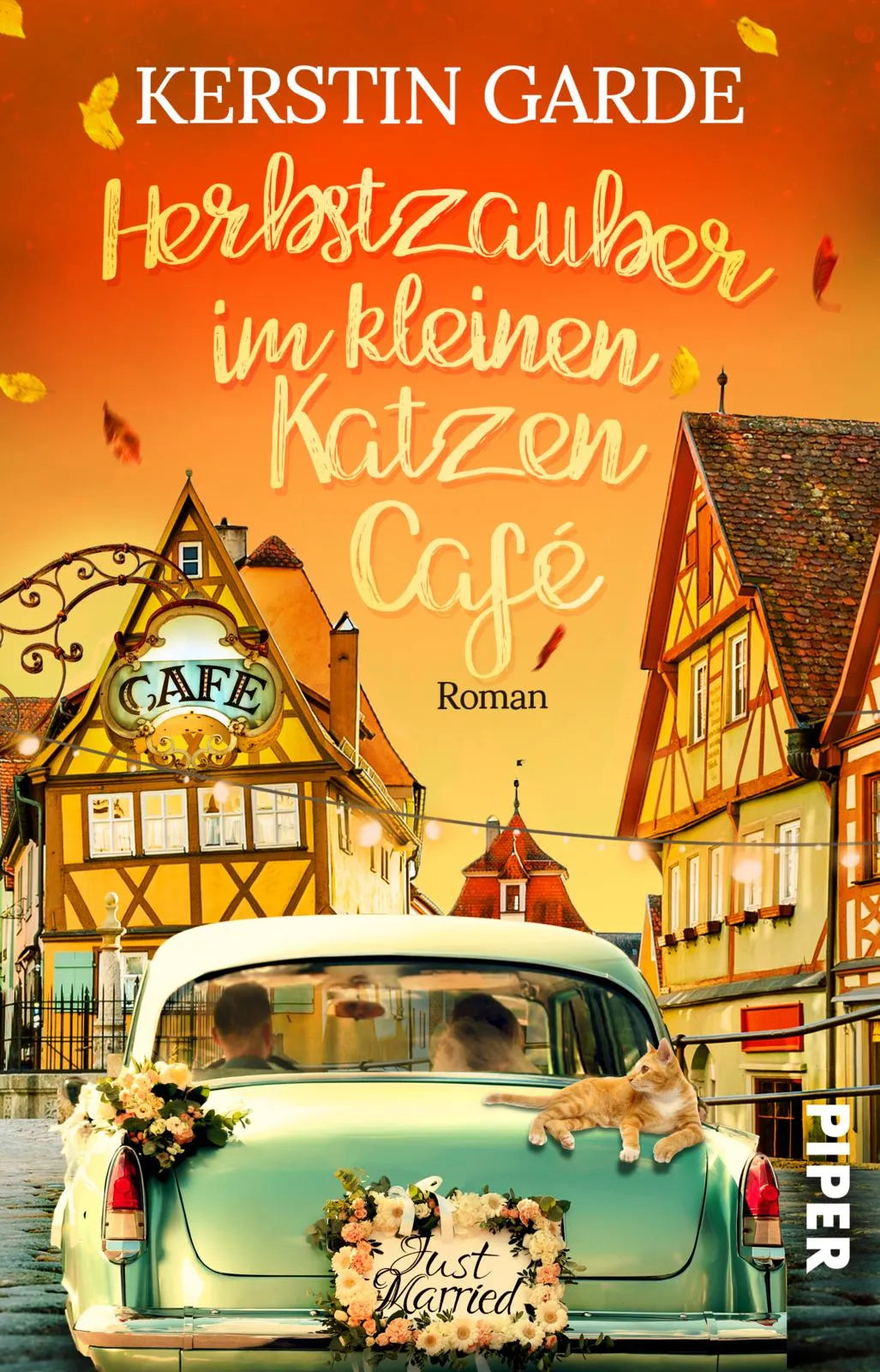 Buchcover von 'Herbstzauber im kleinen Katzen-Café' - Taschenbuch von Kerstin Garde