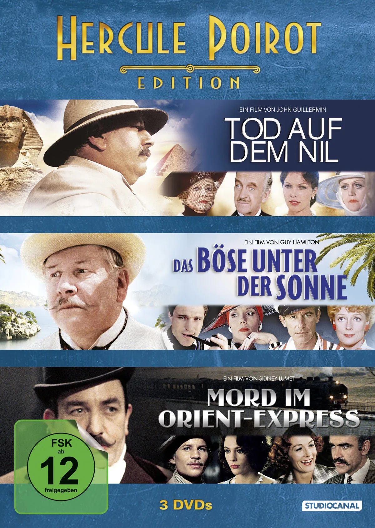 Hercule Poirot Edition  [3 DVDs] - DVD