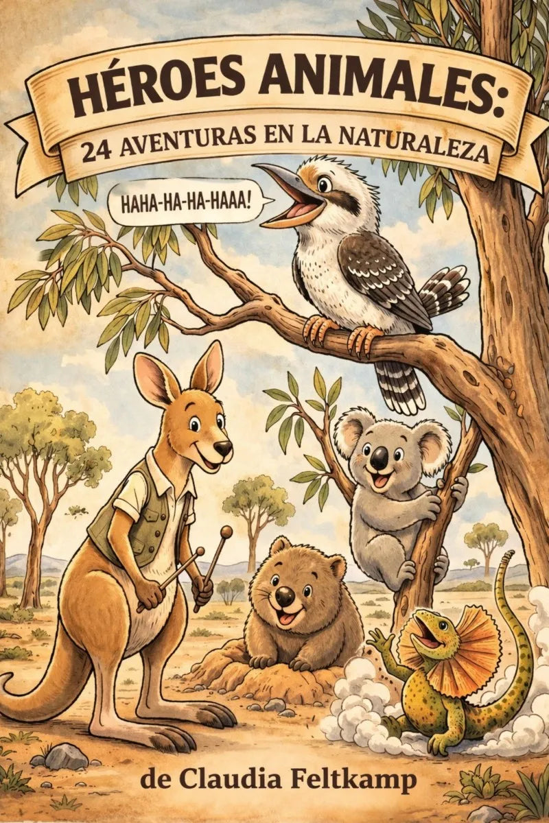 Cover: Héroes animales (E-Book) von Claudia Feltkamp