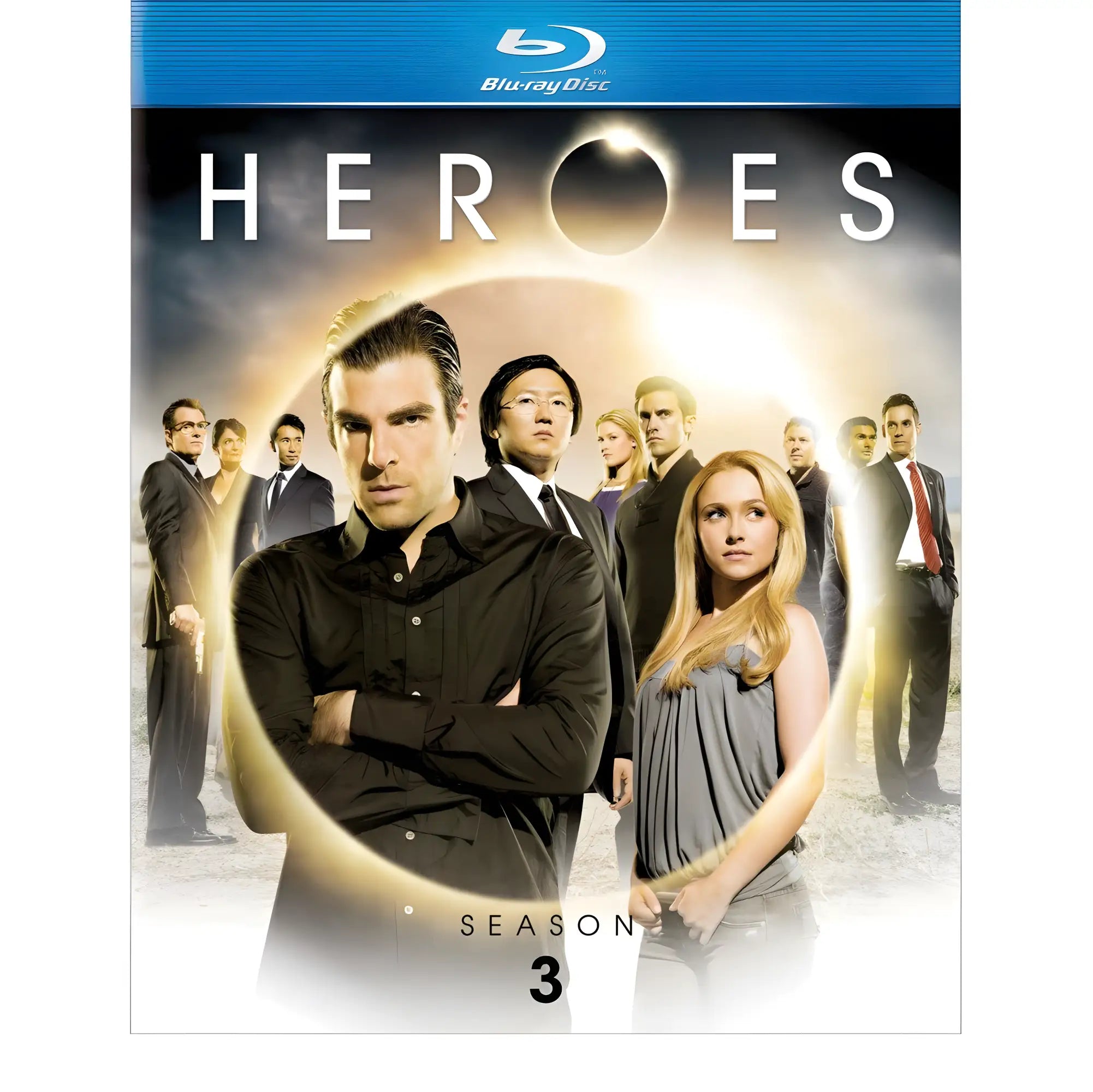 Heroes Season 3 Blu-ray Cover