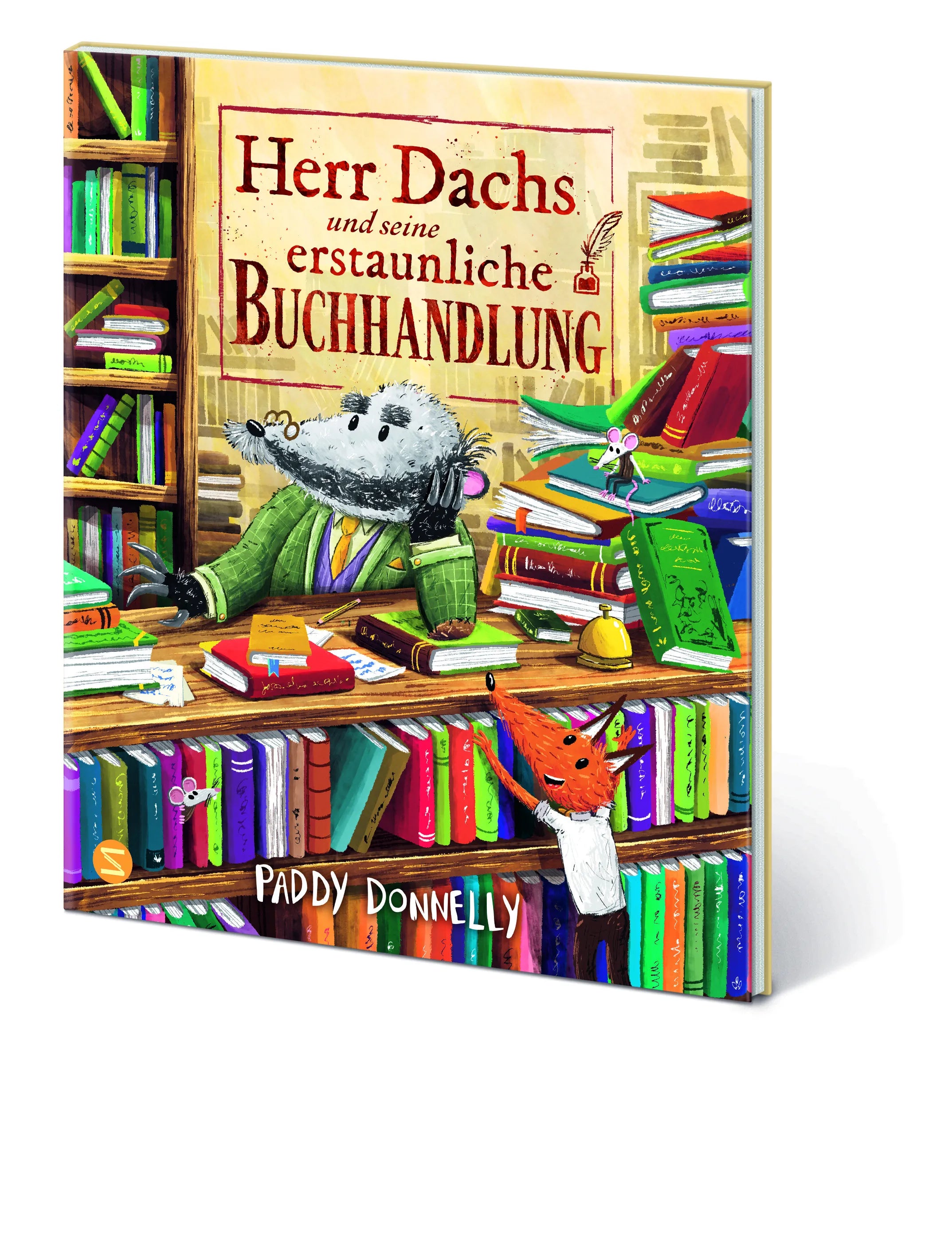 Paddy Donnelly - Herr Dachs und seine erstaunliche Buchhandlung