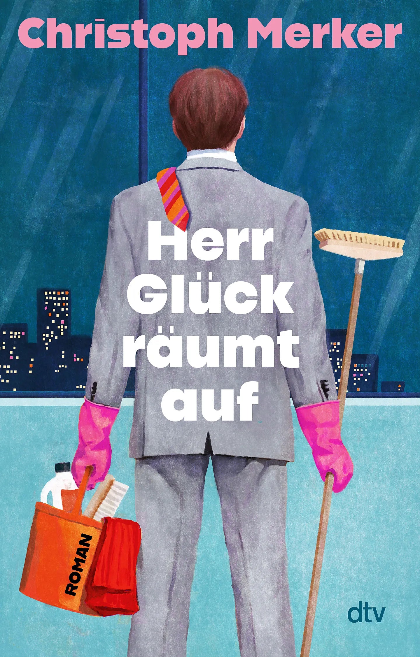 Cover: Herr Glück räumt auf (Taschenbuch) von Christoph Merker