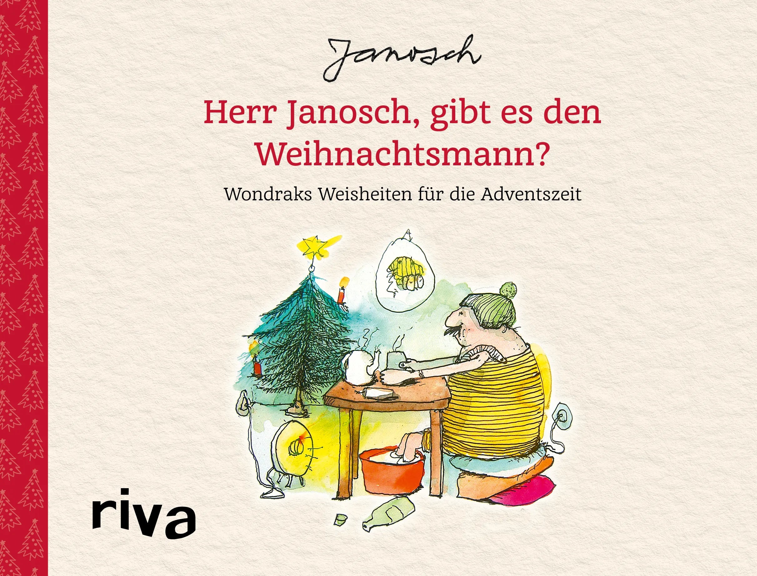 Buchcover von 'Herr Janosch, gibt es den Weihnachtsmann?' - Gebundene Ausgabe von Janosch
