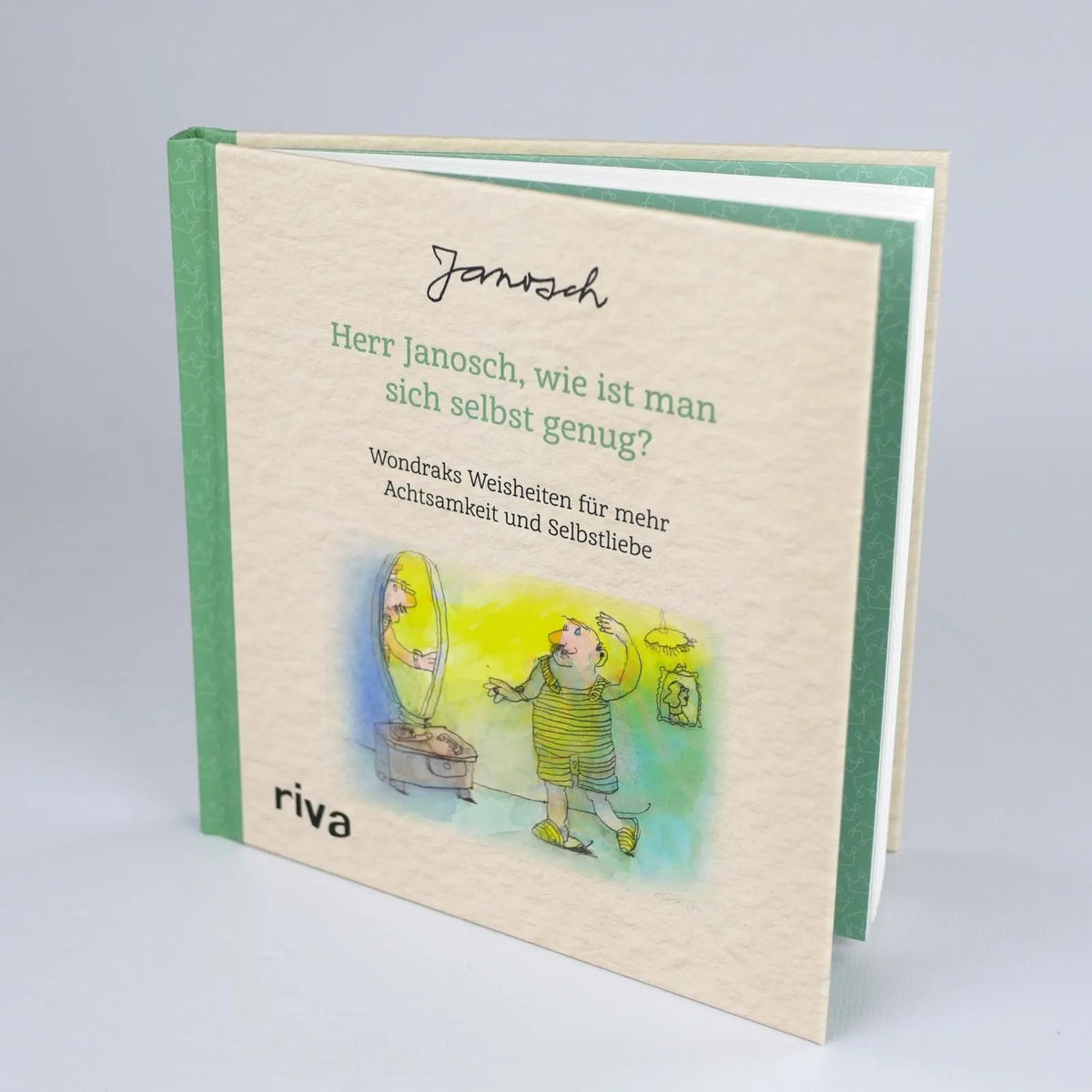 Detailansicht: Herr Janosch, wie ist man sich selbst genug? (Hardcover)