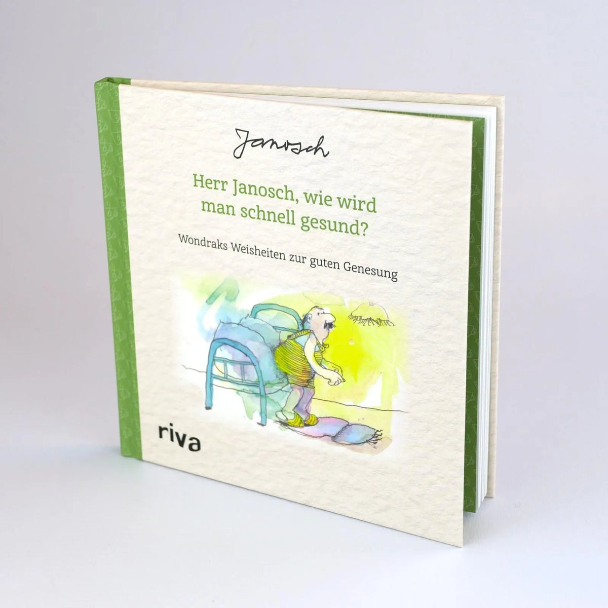 Detailansicht: Herr Janosch, wie wird man schnell gesund? (Hardcover)