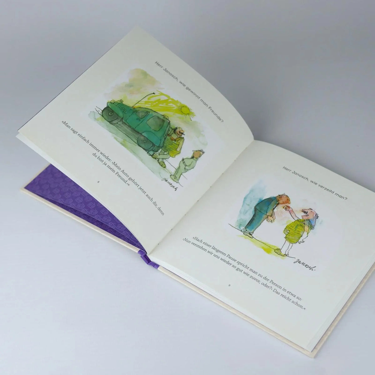 Detailansicht: Herr Janosch, worum geht es im Leben eigentlich? (Hardcover)