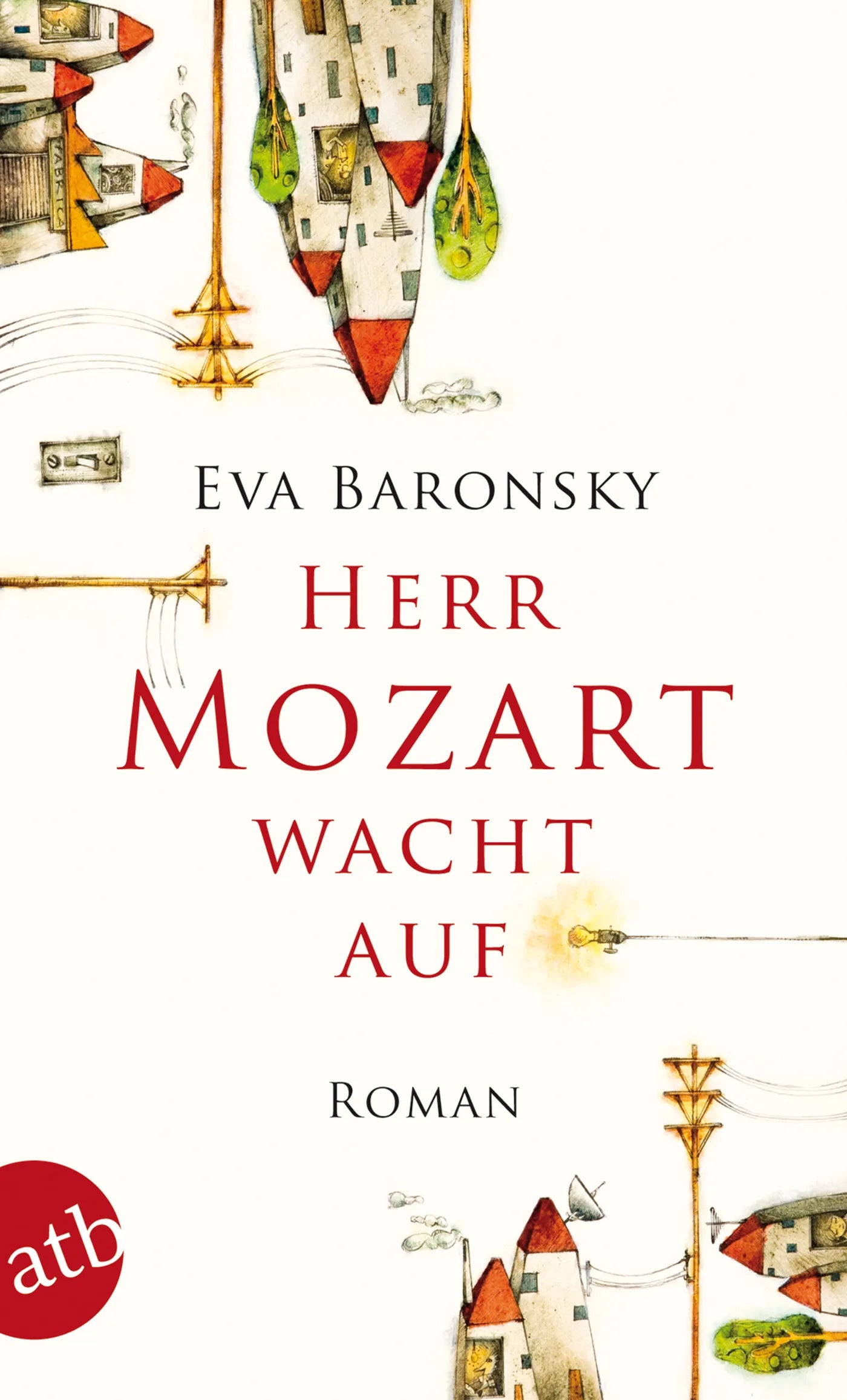 Buchcover von 'Herr Mozart wacht auf' - Taschenbuch von Eva Baronsky