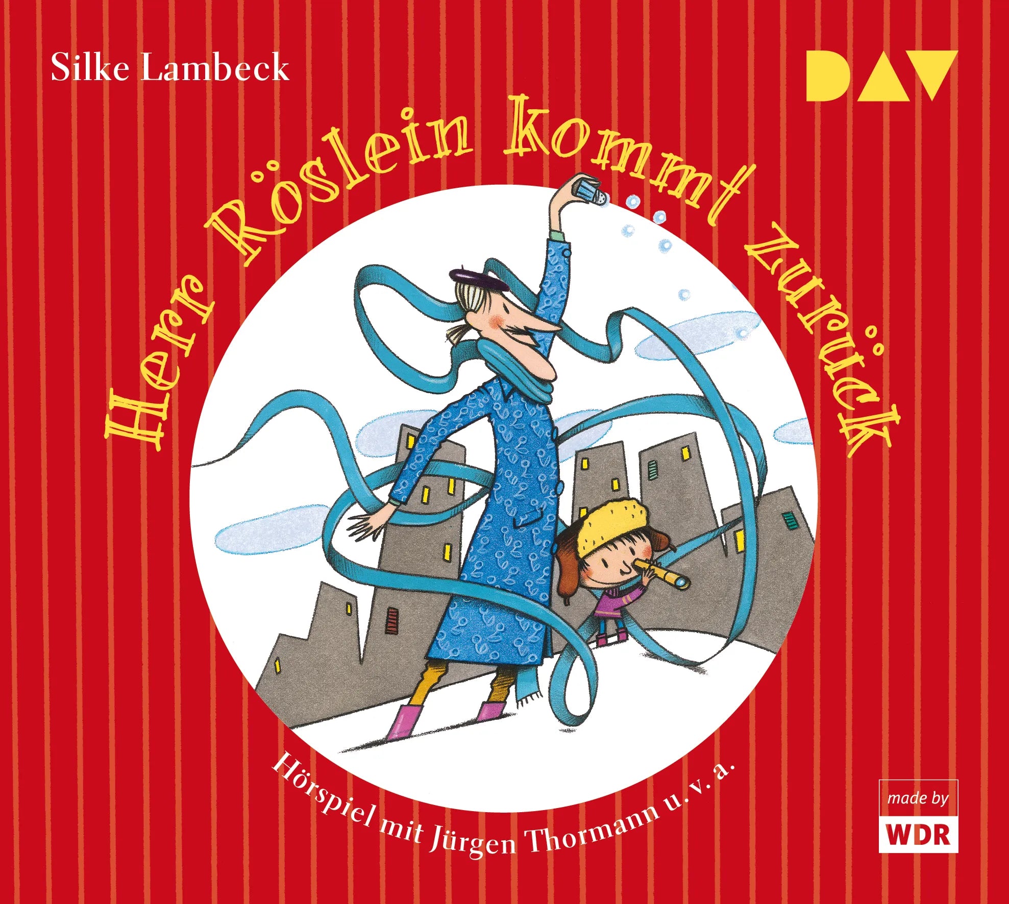 Buchcover von 'Herr Röslein kommt zurück' - Hörbuch (CD) von Silke Lambeck
