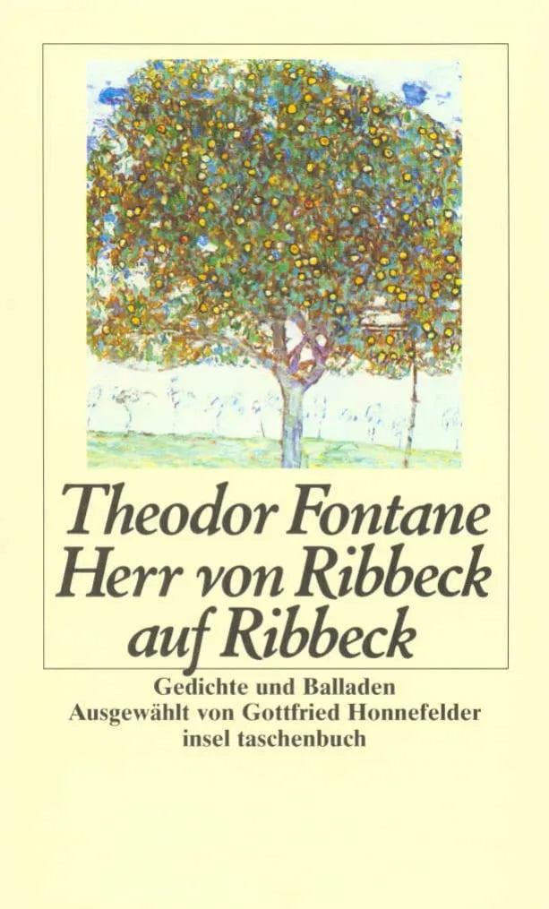 Buchcover von 'Herr von Ribbeck auf Ribbeck' - Taschenbuch von Theodor Fontane