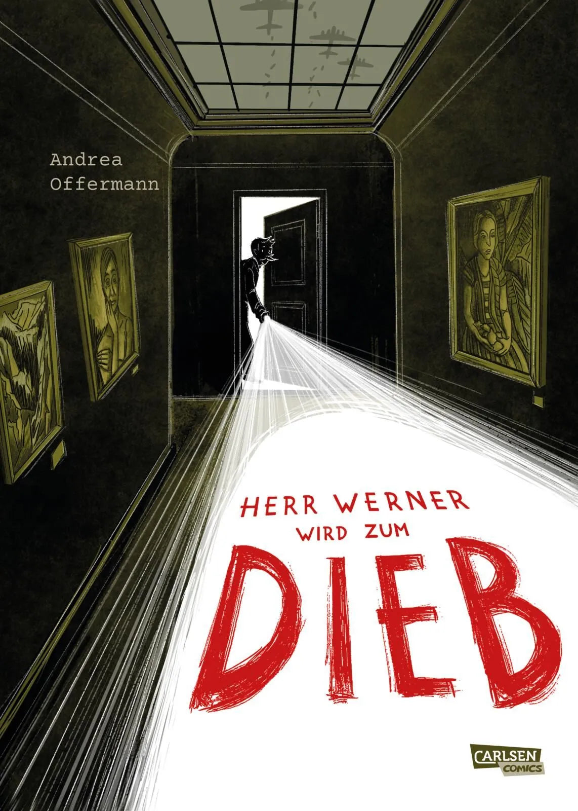 Cover: Herr Werner wird zum Dieb (Hardcover) von Andrea Offermann