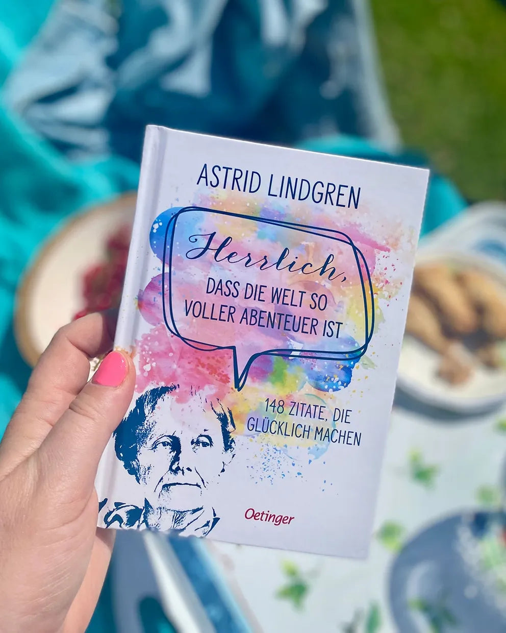 Produktansicht: Herrlich, dass die Welt so voller Abenteuer ist (Gebundene Ausgabe)