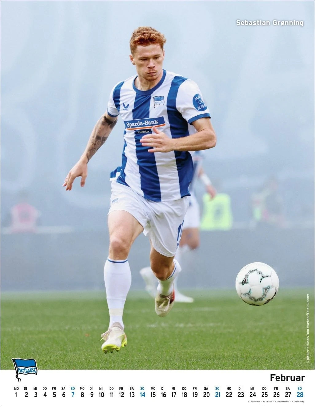 Hertha BSC Posterkalender 2027 – Ansicht