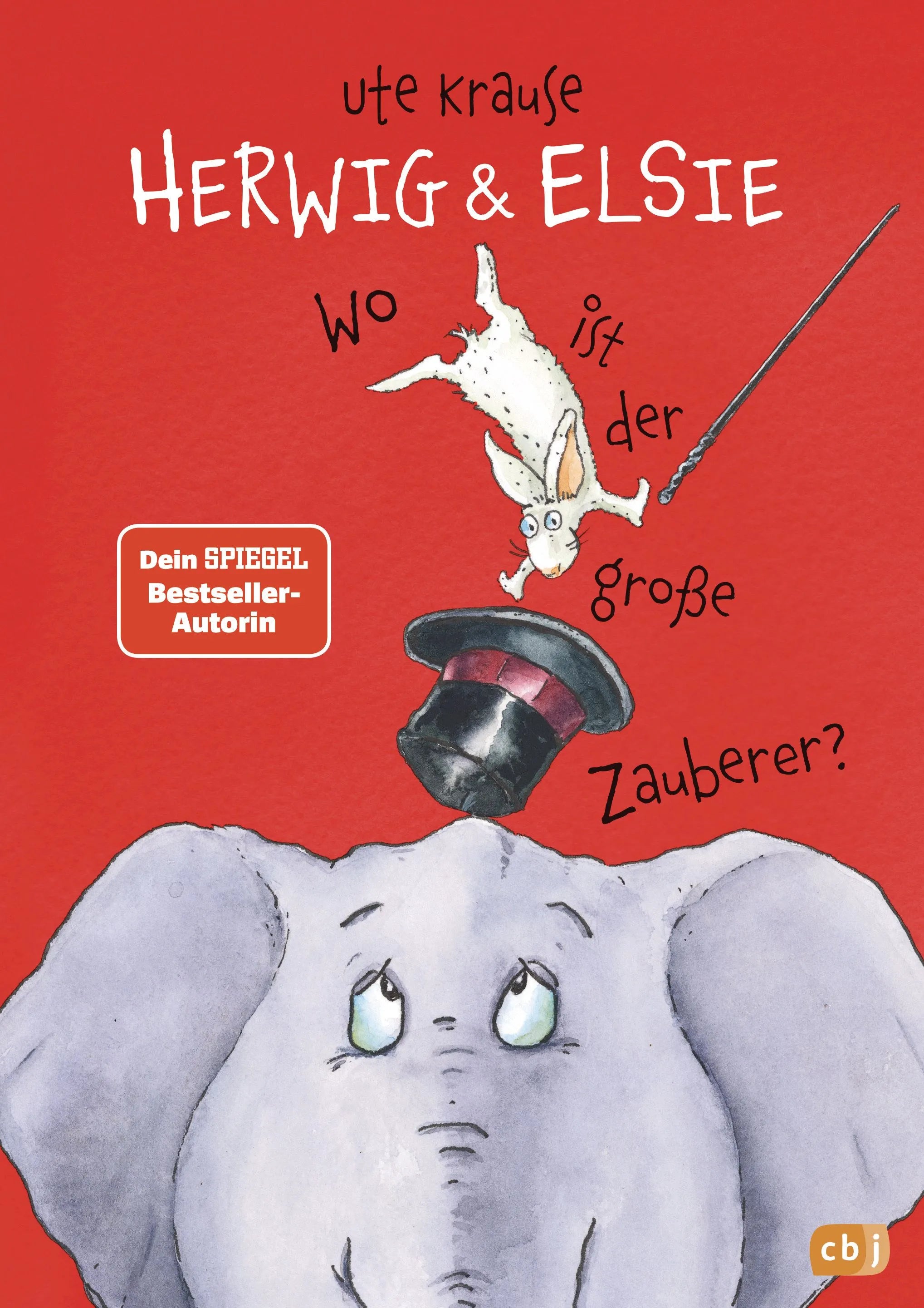 Cover: Herwig und Elsie – Wo ist der große Zauberer? (Hardcover) von Ute Krause