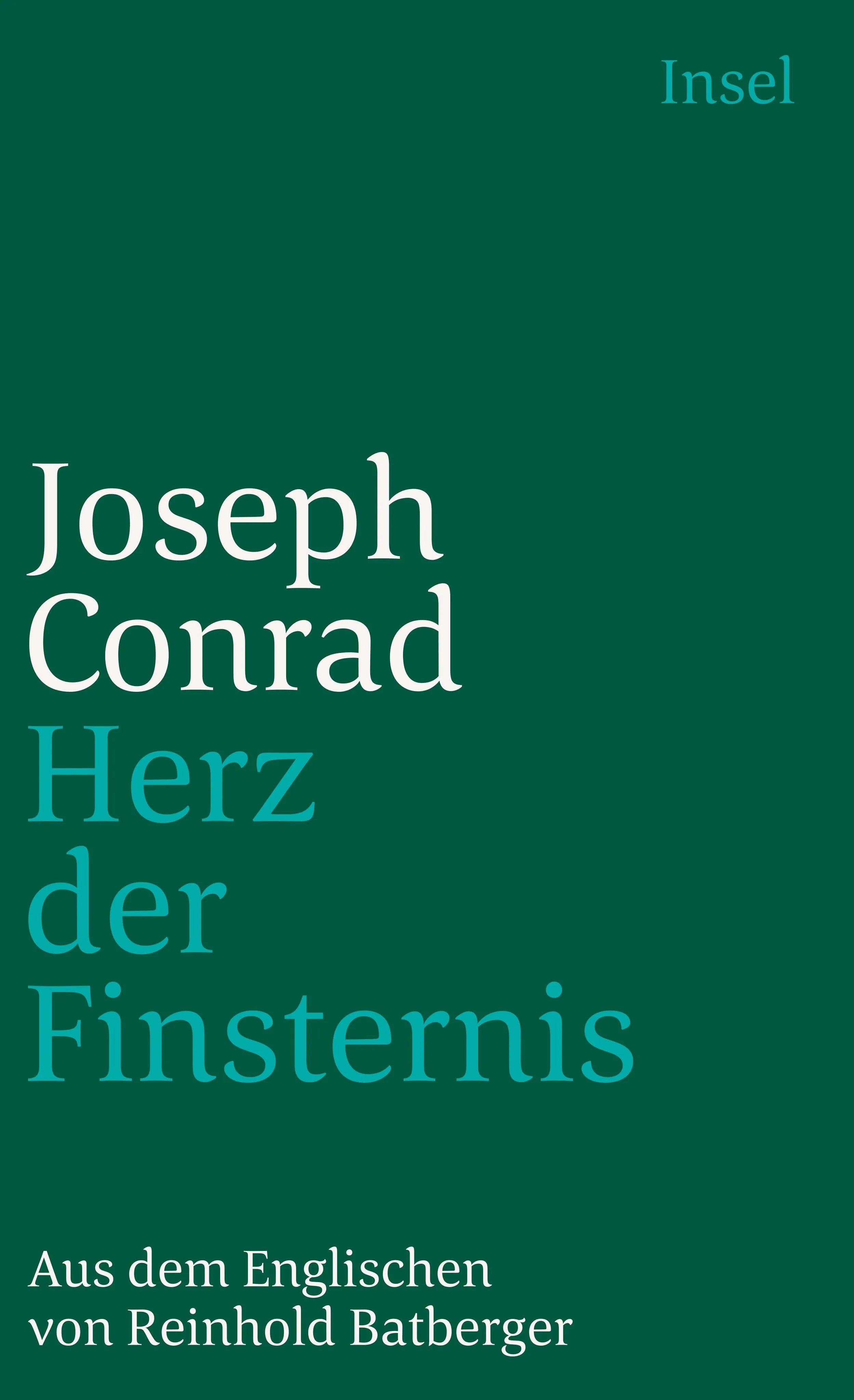 Buchcover von 'Herz der Finsternis' - Taschenbuch von Joseph Conrad