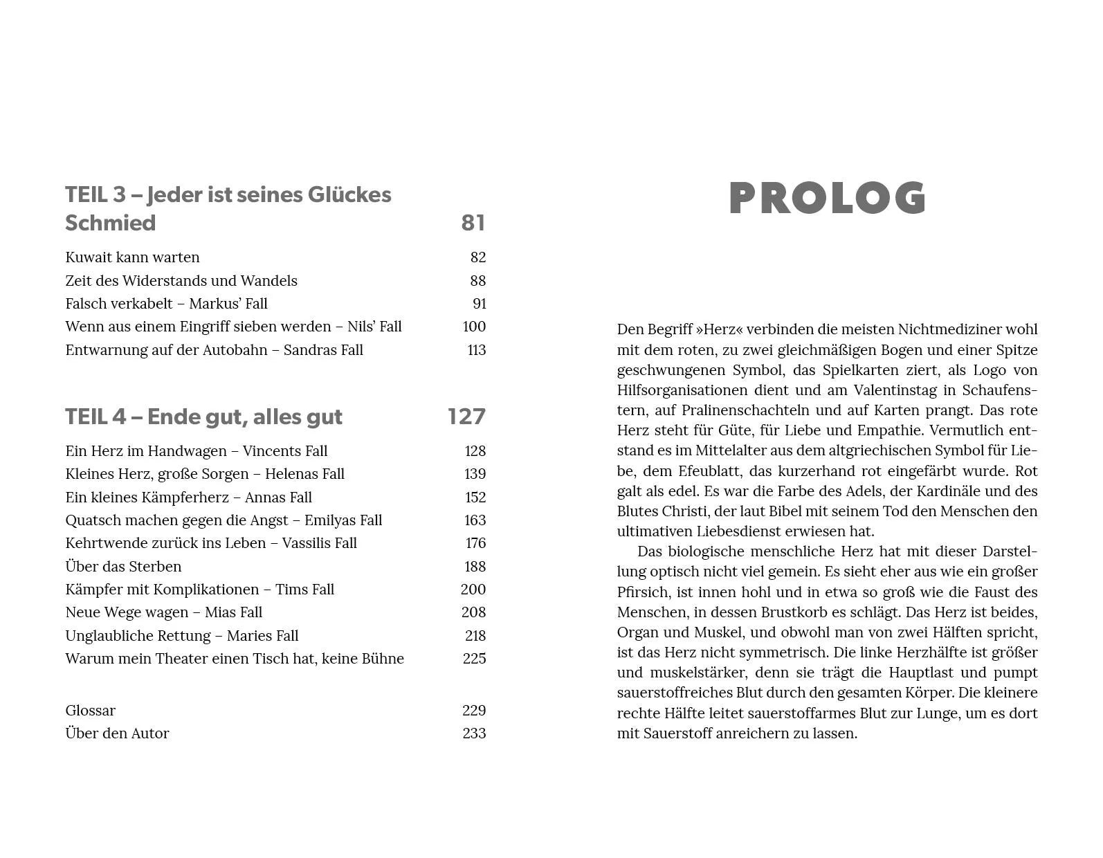Innenansicht von 'Herzensangelegenheit' - Gebundene Ausgabe