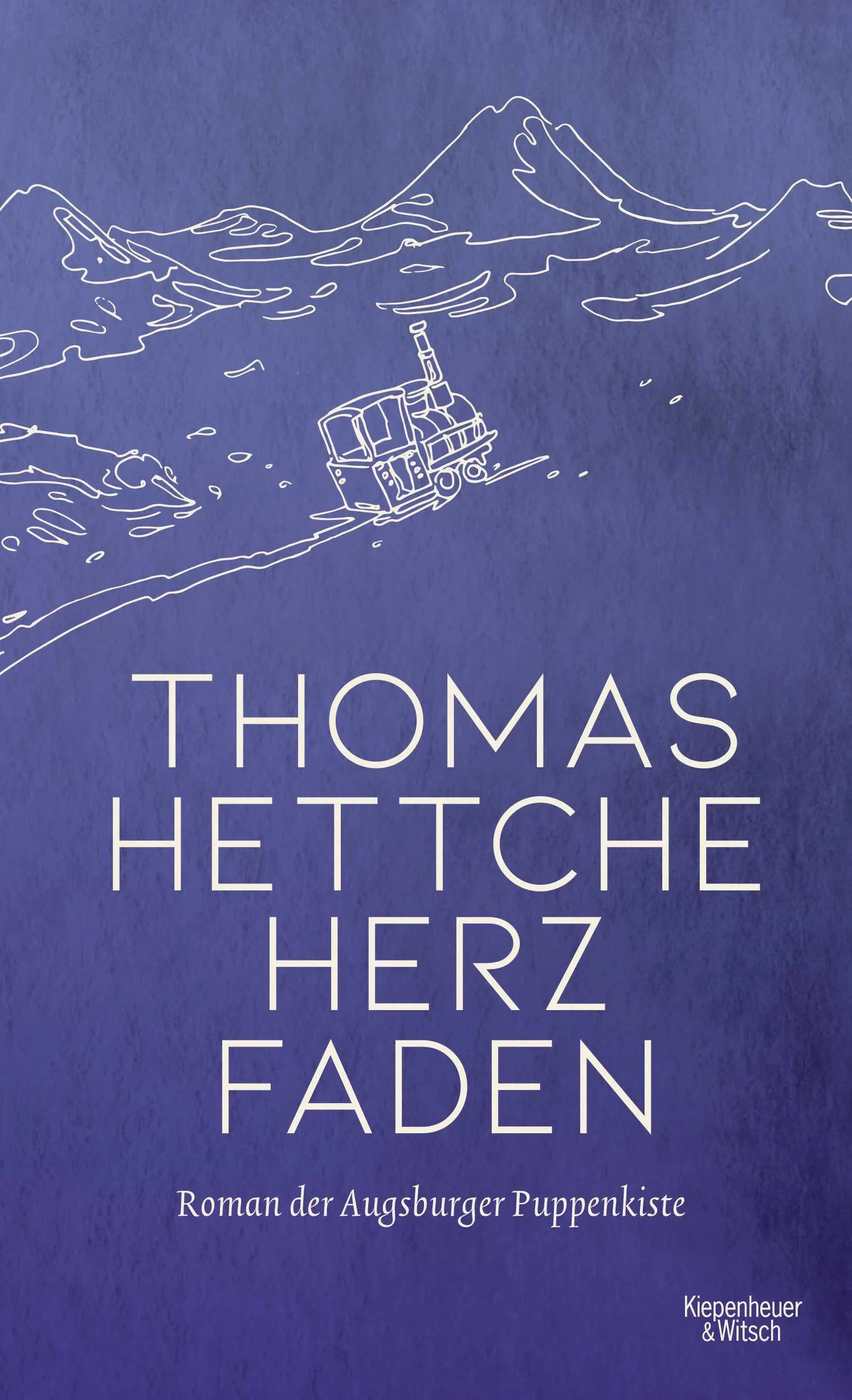 Buchcover von 'Herzfaden' - Gebundene Ausgabe von Thomas Hettche