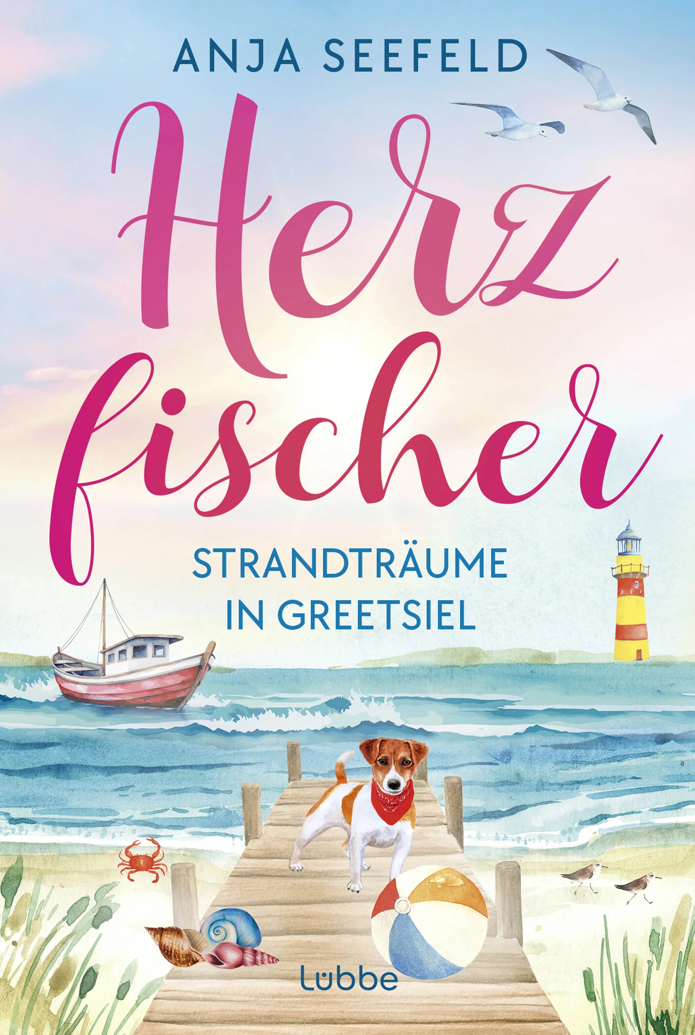 Buchcover von 'Herzfischer - Strandträume in Greetsiel' - Taschenbuch von Anja Seefeld