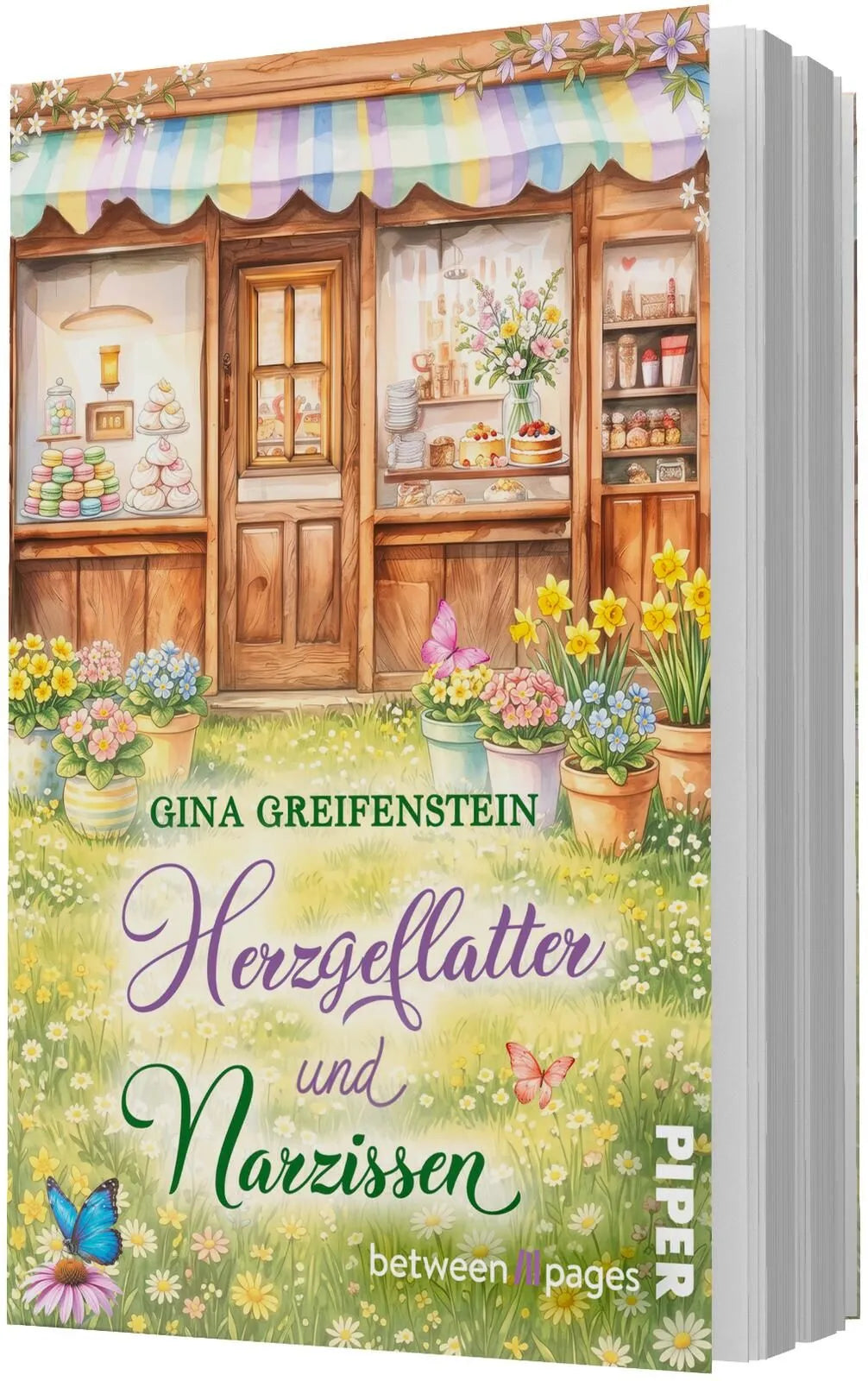Detailansicht: Herzgeflatter und Narzissen (Taschenbuch)
