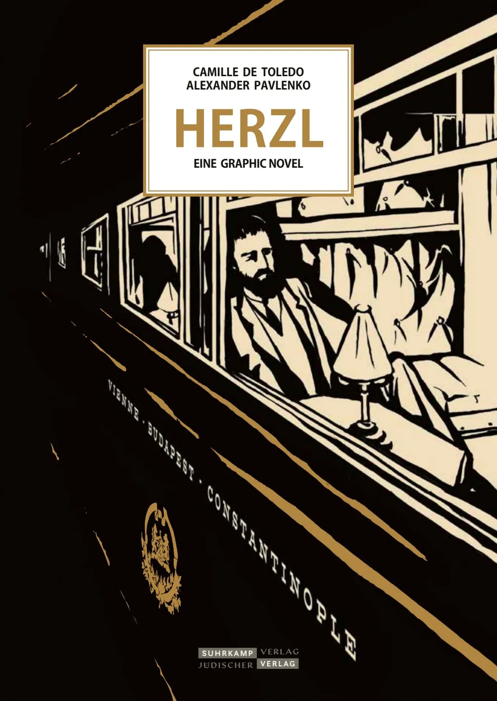 Buchcover von 'Herzl - Eine europäische Geschichte' - Paperback von Camille de Toledo
