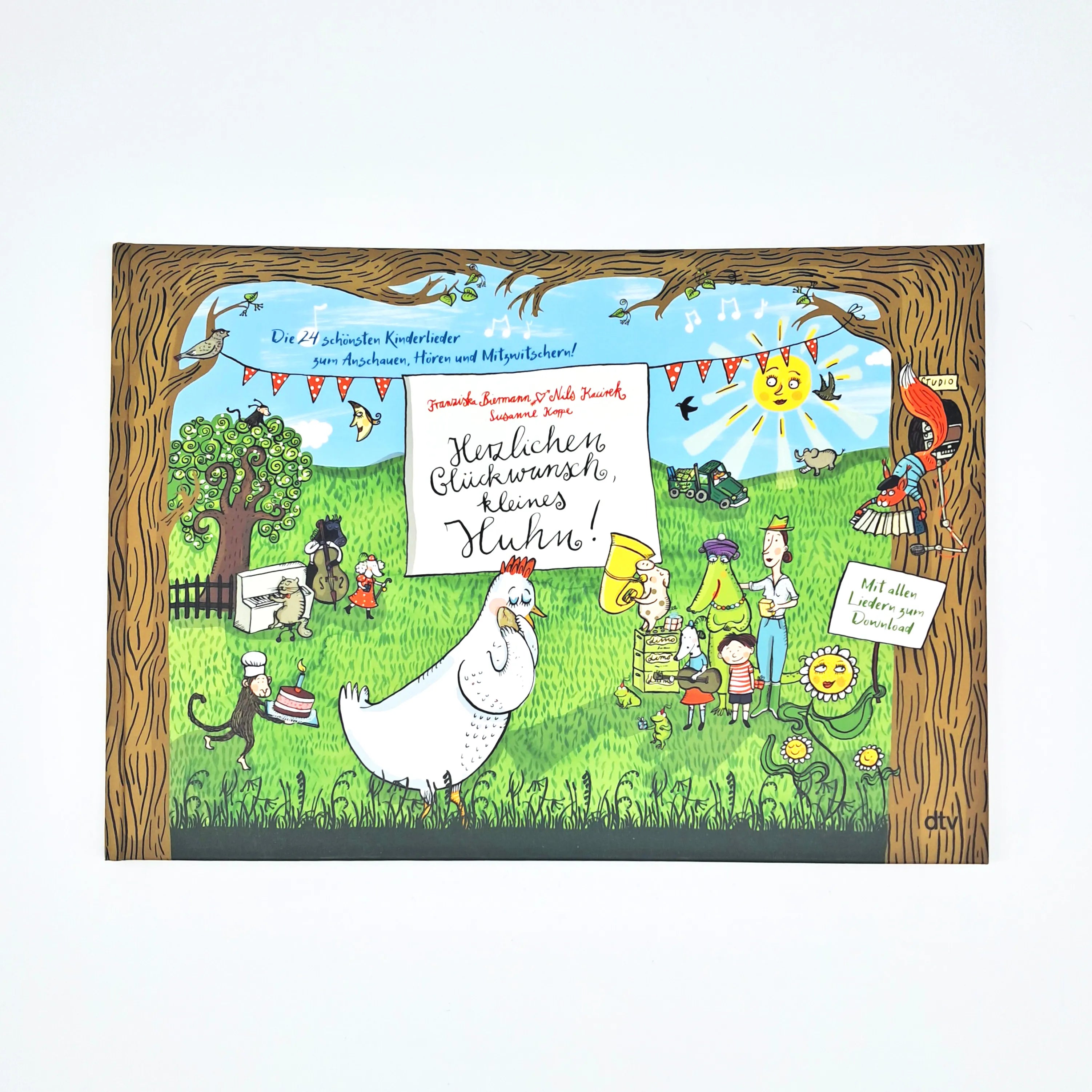 Franziska Biermann - Herzlichen Glückwunsch, kleines Huhn! Die 24 schönsten Kinderlieder zum Anschauen, Hören und Mitzwitschern!