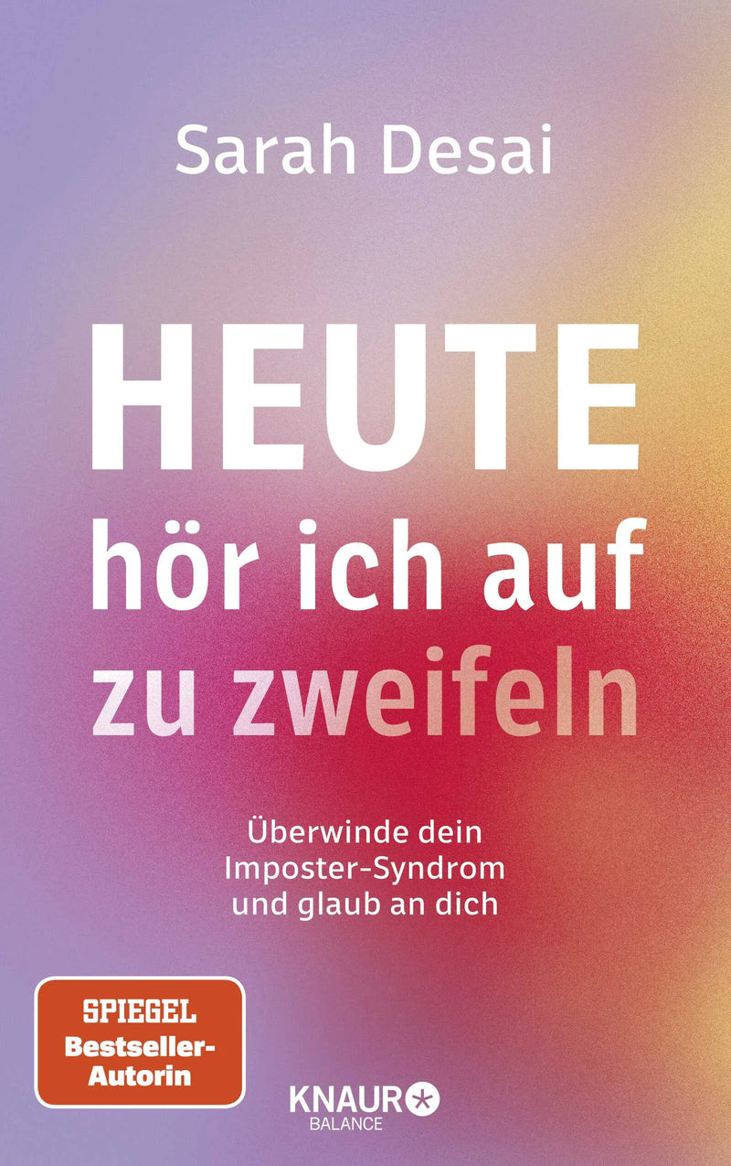 Heute hör ich auf zu zweifeln