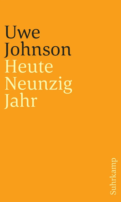 Heute Neunzig Jahr