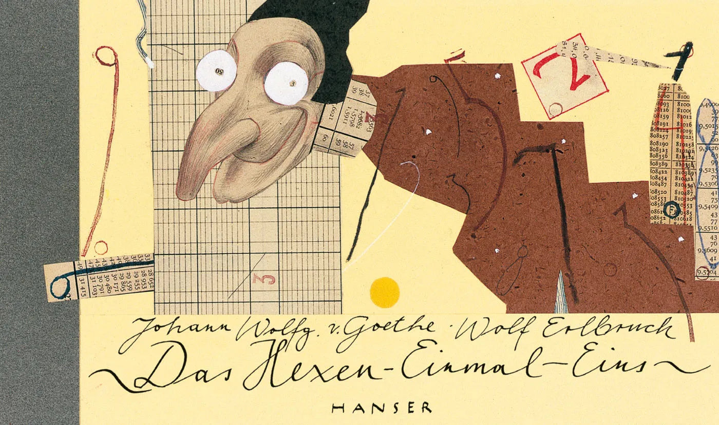 Buchcover von 'Hexeneinmaleins' - Gebundene Ausgabe von Johann Wolfgang von Goethe