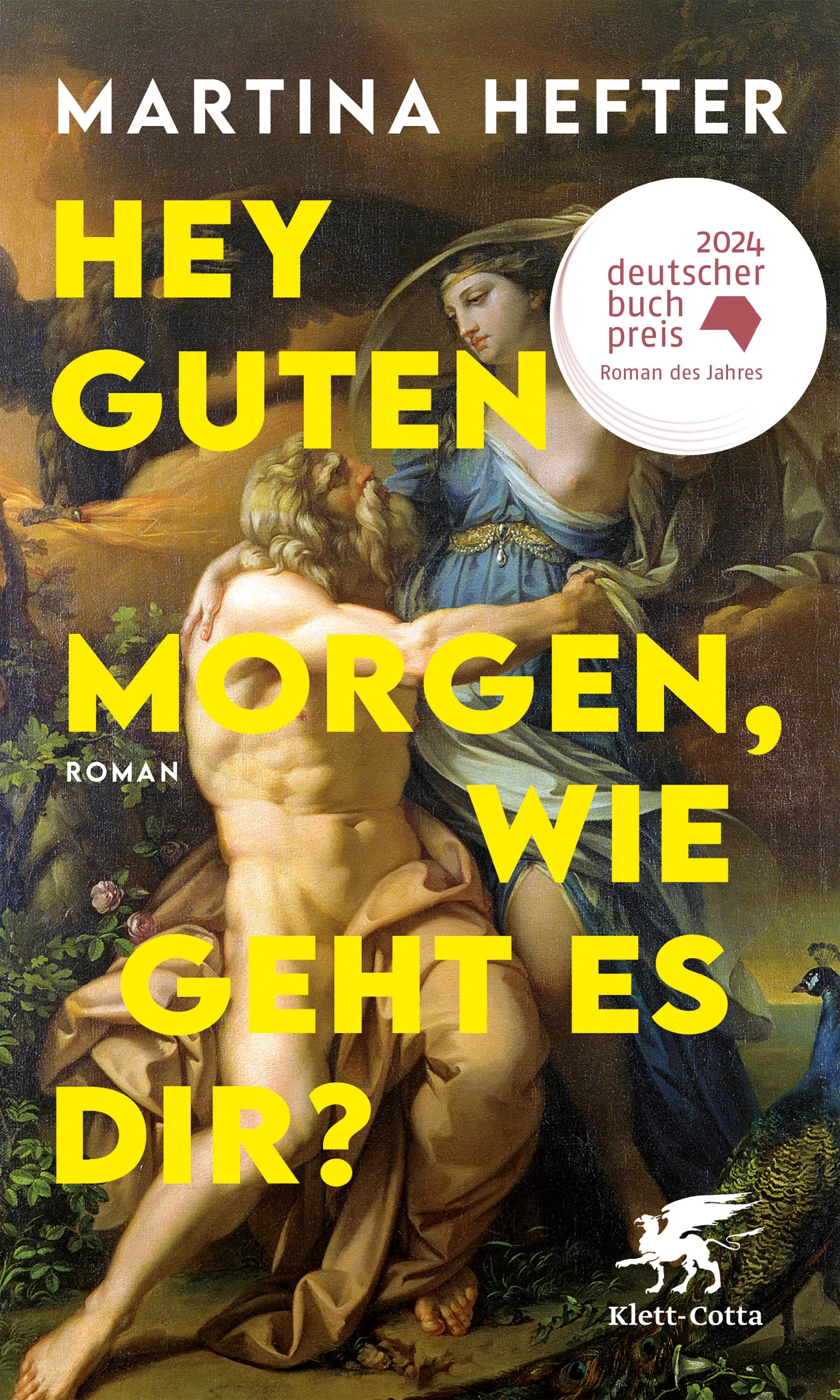 Buchcover von 'Hey guten Morgen, wie geht es dir?' - Gebundene Ausgabe von Martina Hefter