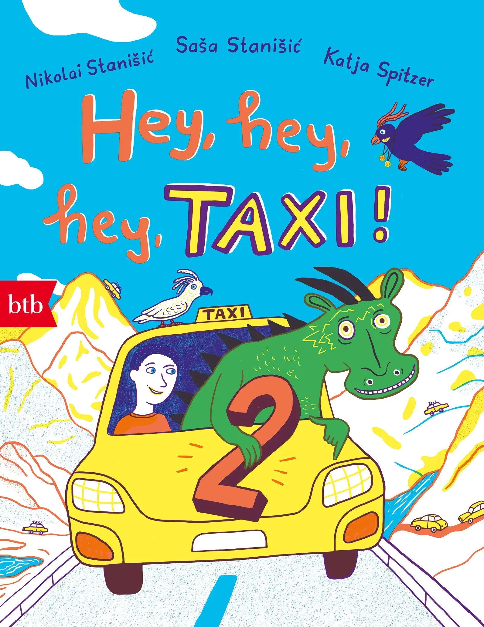 Cover: Hey, hey, hey, Taxi! 2 (Paperback) von Saša Stanišić