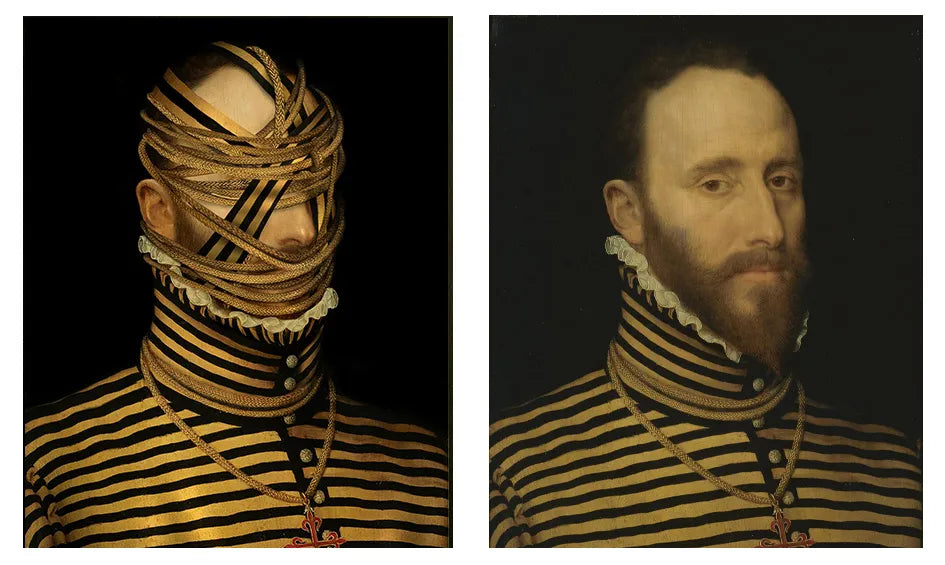 Volker Hermes - Hidden Portraits: Alte Meister – Neuer Blick
