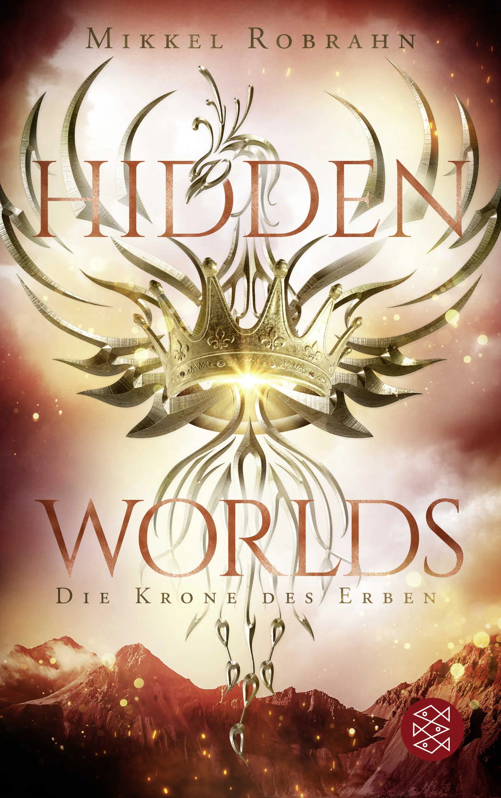 Buchcover von 'Hidden Worlds 2 – Die Krone des Erben' - Paperback von Mikkel Robrahn