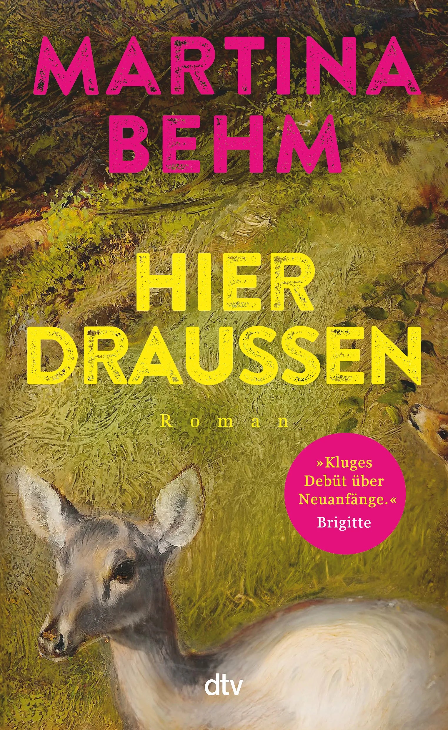 Cover: Hier draußen (Hardcover) von Martina Behm