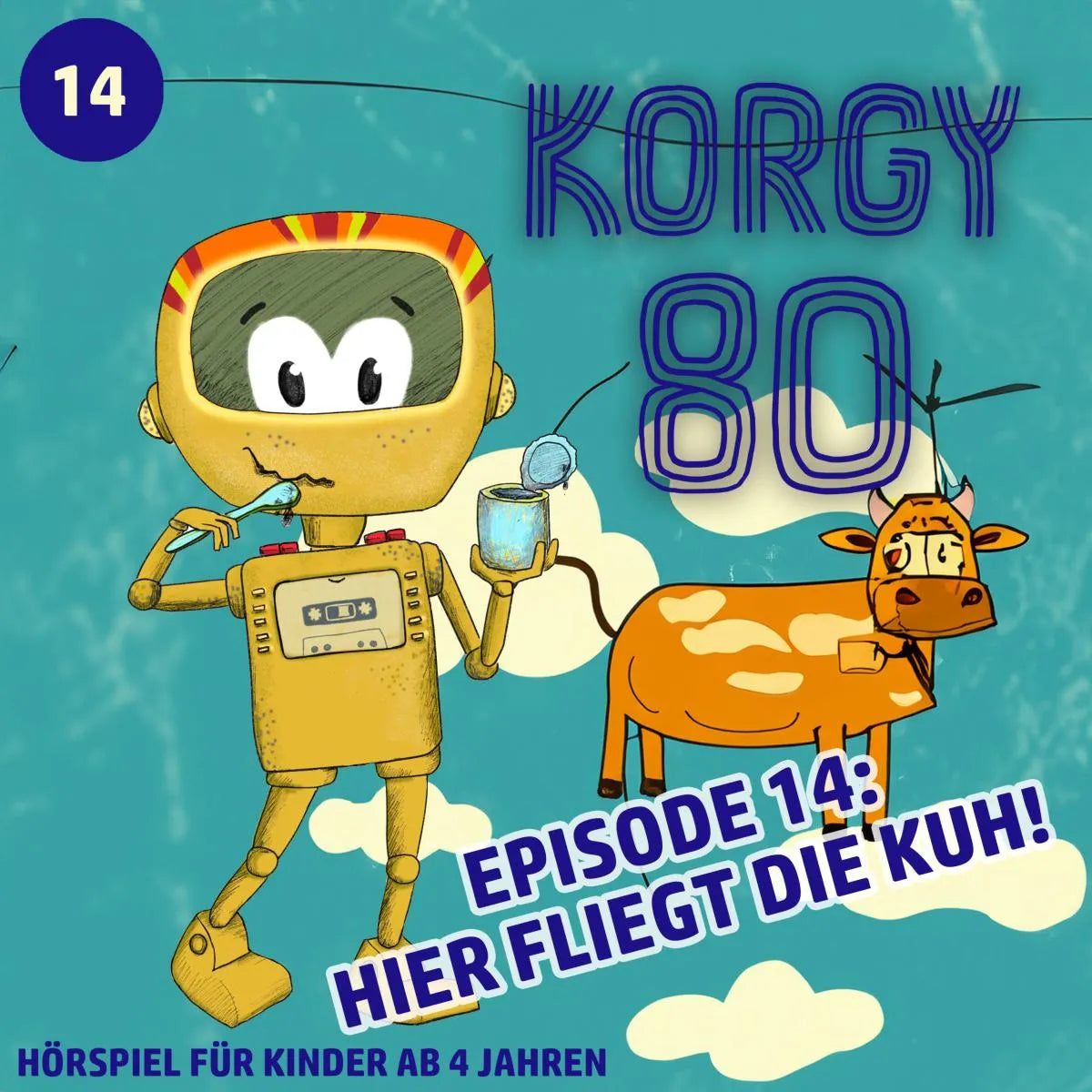 Cover: Hier fliegt die Kuh! (Hörbuch Download) von Thomas Bleskin