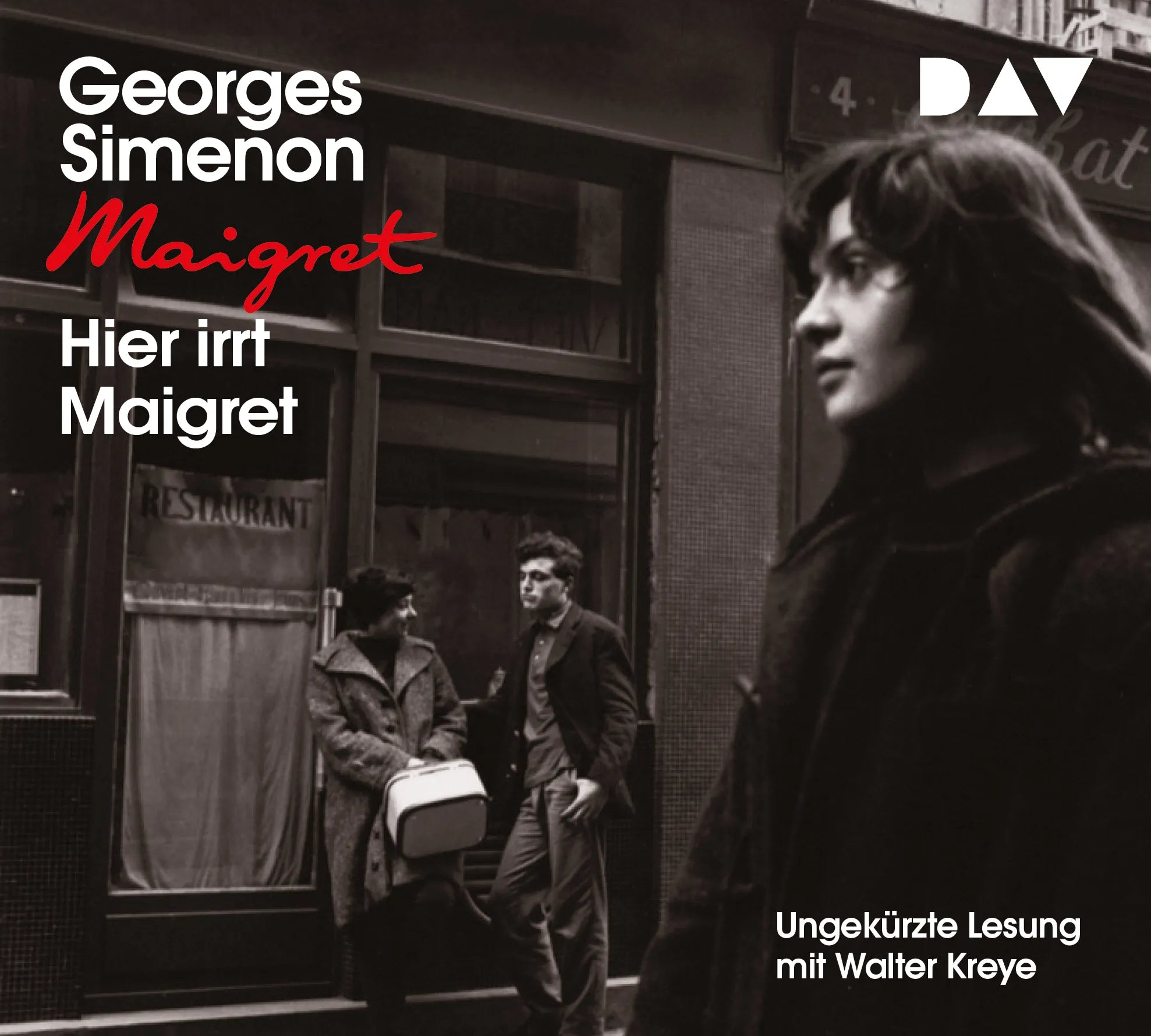 Buchcover von 'Hier irrt Maigret' - Hörbuch (CD) von Georges Simenon