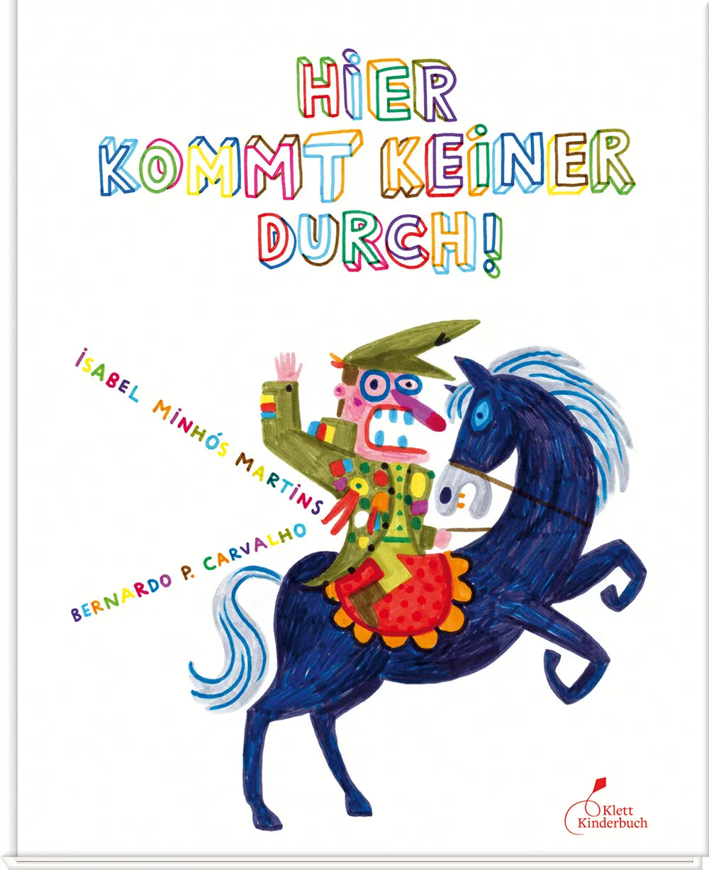 Buchcover von 'Hier kommt keiner durch!' - Gebundene Ausgabe von Isabel Minhós Martins