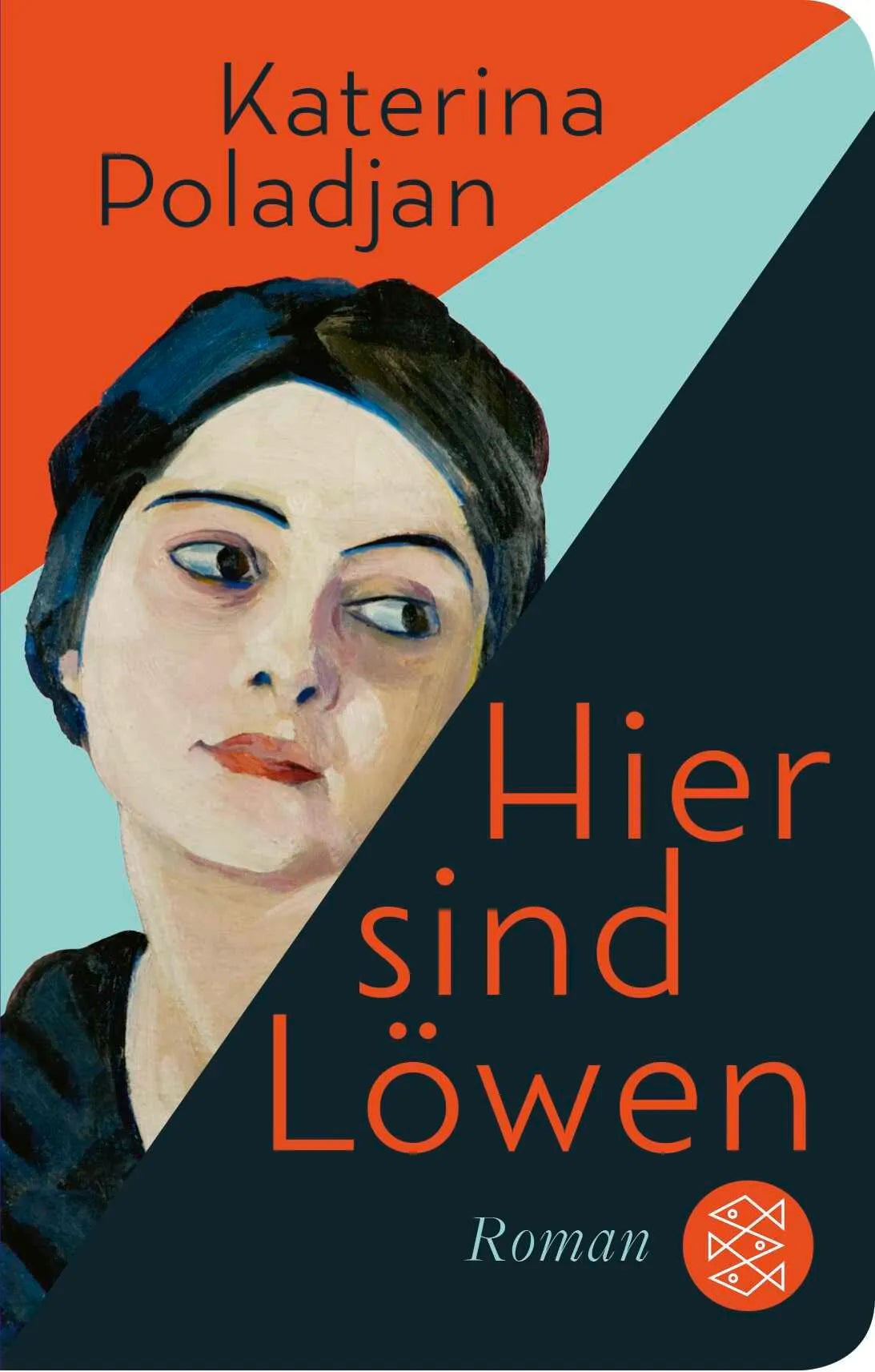 Cover: Hier sind Löwen (Hardcover) von Katerina Poladjan