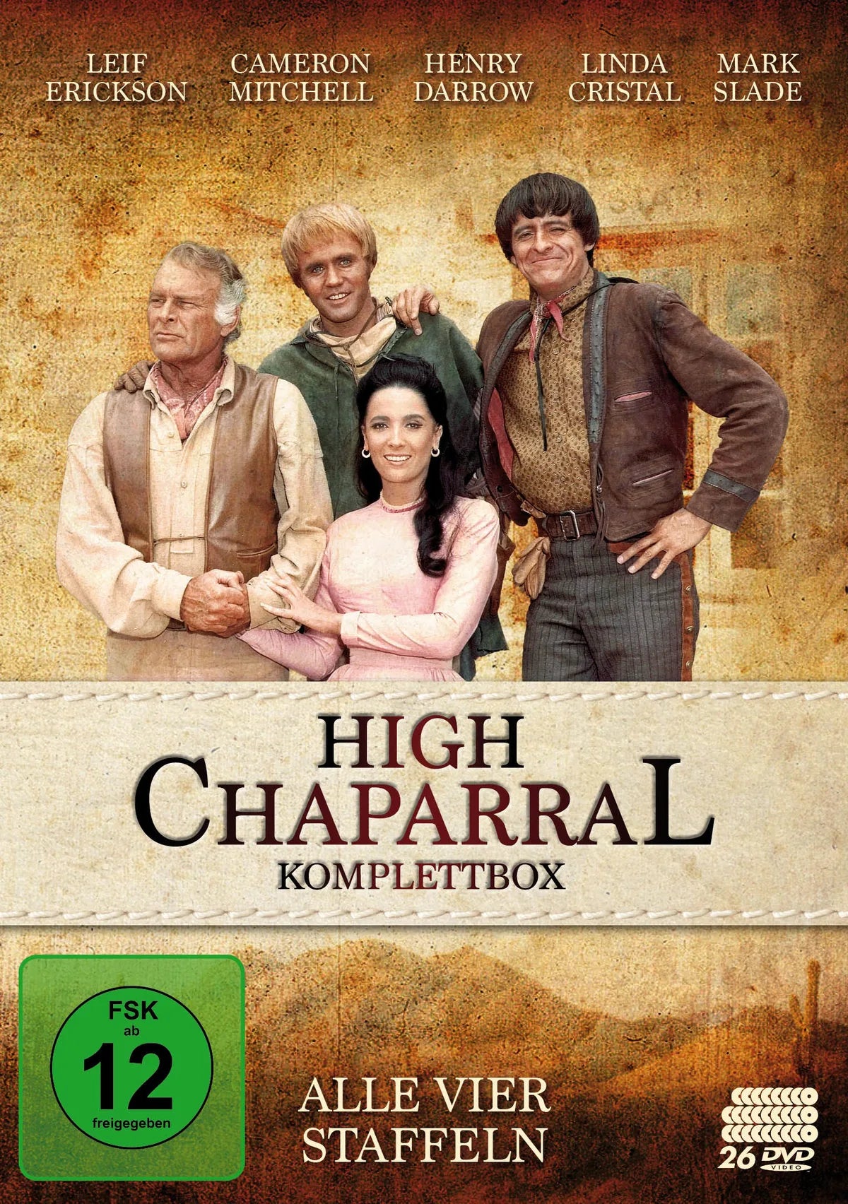 High Chaparral - Komplettbox  [26 DVDs] - DVD