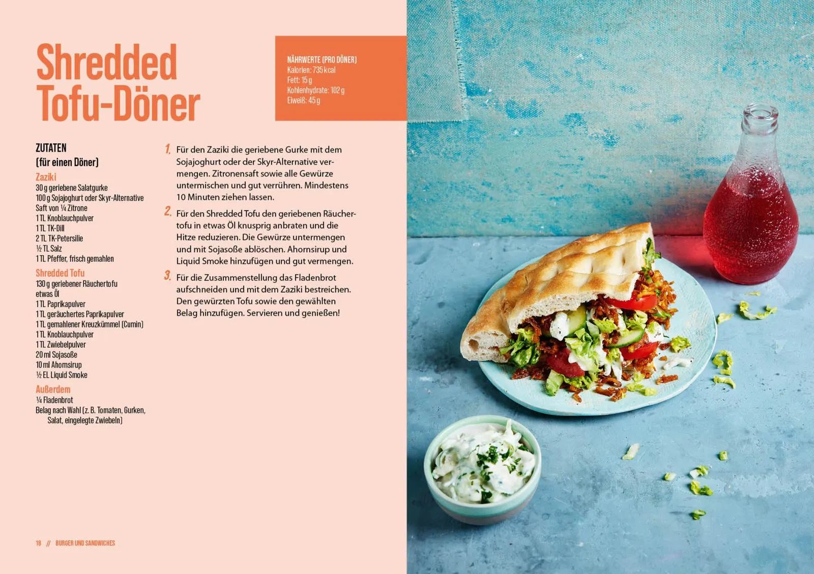 Innenansicht von 'High Protein Fast Food' - Taschenbuch